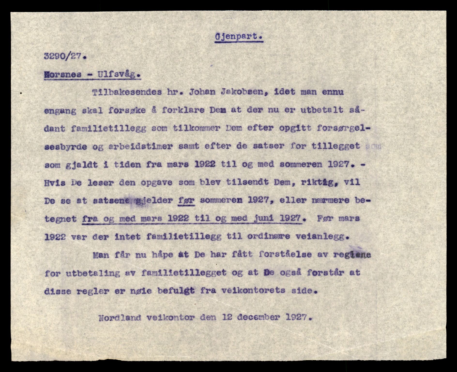 Nordland vegkontor, AV/SAT-A-4181/F/Fa/L0030: Hamarøy/Tysfjord, 1885-1948, p. 472