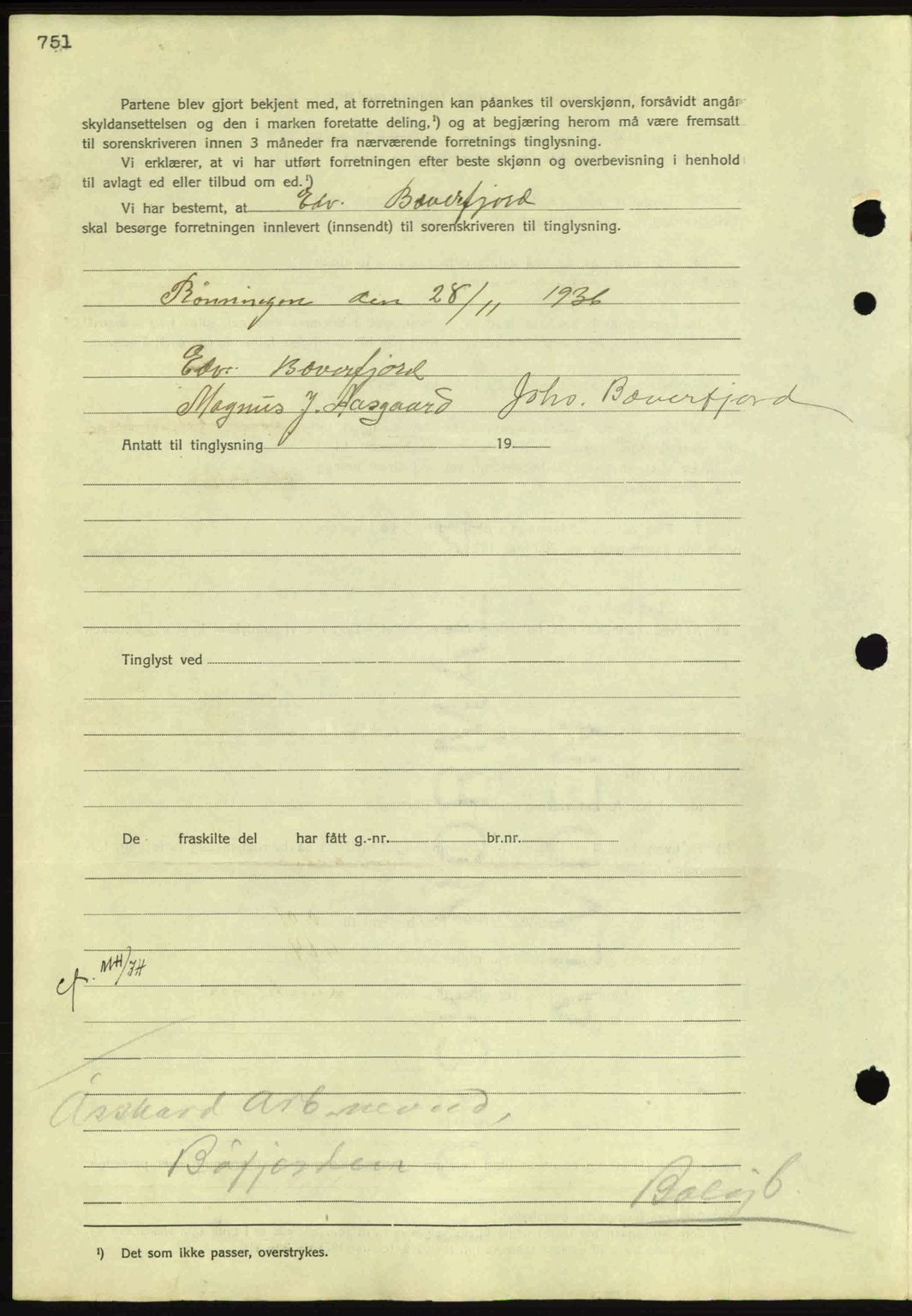 Nordmøre sorenskriveri, AV/SAT-A-4132/1/2/2Ca: Mortgage book no. A80, 1936-1937, Diary no: : 148/1937