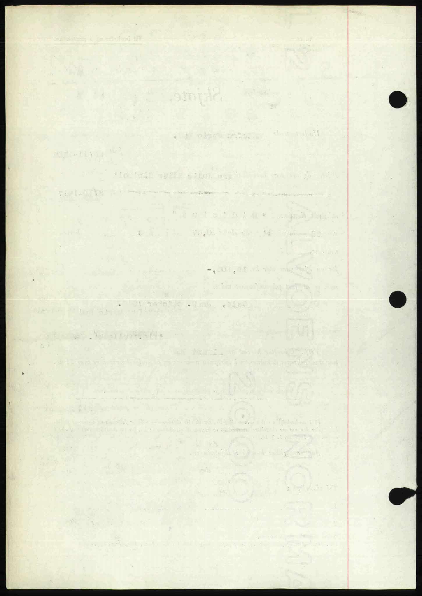 Follo sorenskriveri, SAO/A-10274/G/Ga/Gaa/L0085: Mortgage book no. I 85, 1948-1948, Diary no: : 3957/1948