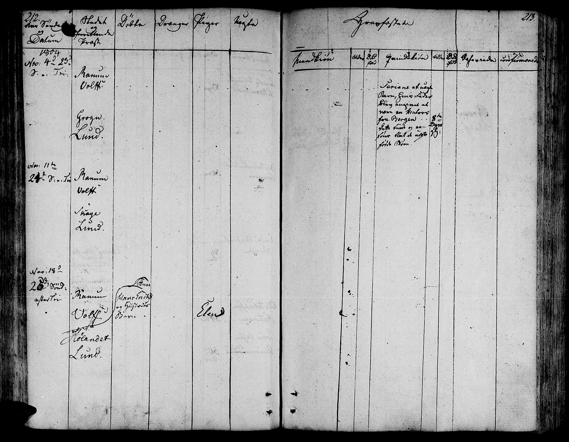 Ministerialprotokoller, klokkerbøker og fødselsregistre - Nord-Trøndelag, AV/SAT-A-1458/764/L0545: Parish register (official) no. 764A05, 1799-1816, p. 212-213