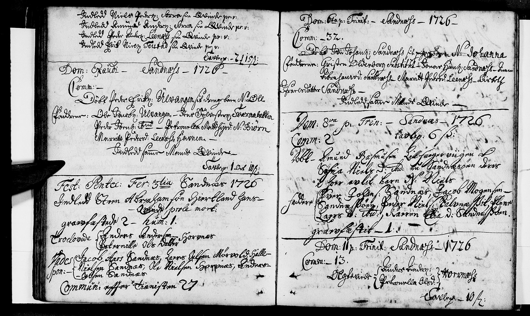 Ministerialprotokoller, klokkerbøker og fødselsregistre - Nordland, AV/SAT-A-1459/831/L0470: Parish register (official) no. 831A01, 1714-1737
