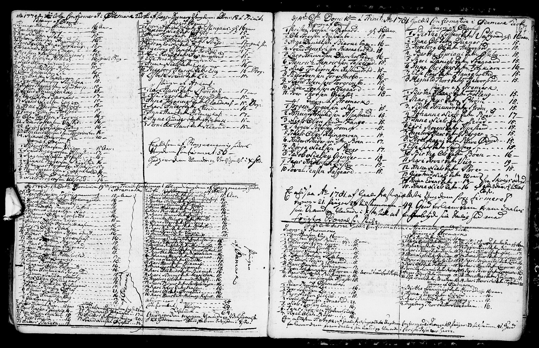 Aremark prestekontor Kirkebøker, SAO/A-10899/F/Fa/L0003: Parish register (official) no. I 3, 1745-1795, p. 167