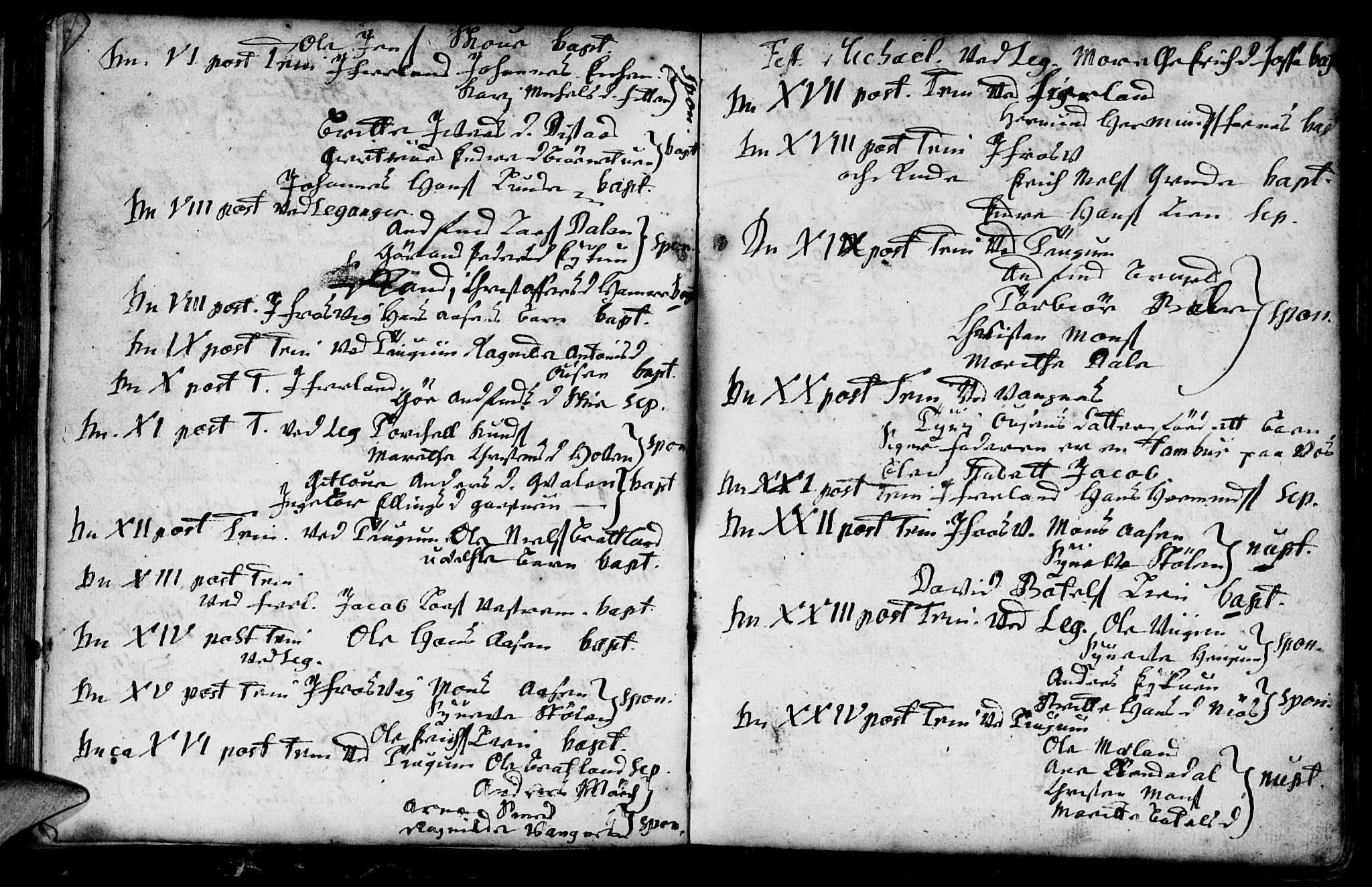 Leikanger sokneprestembete, SAB/A-81001: Parish register (official) no. A 1, 1690-1734, p. 38