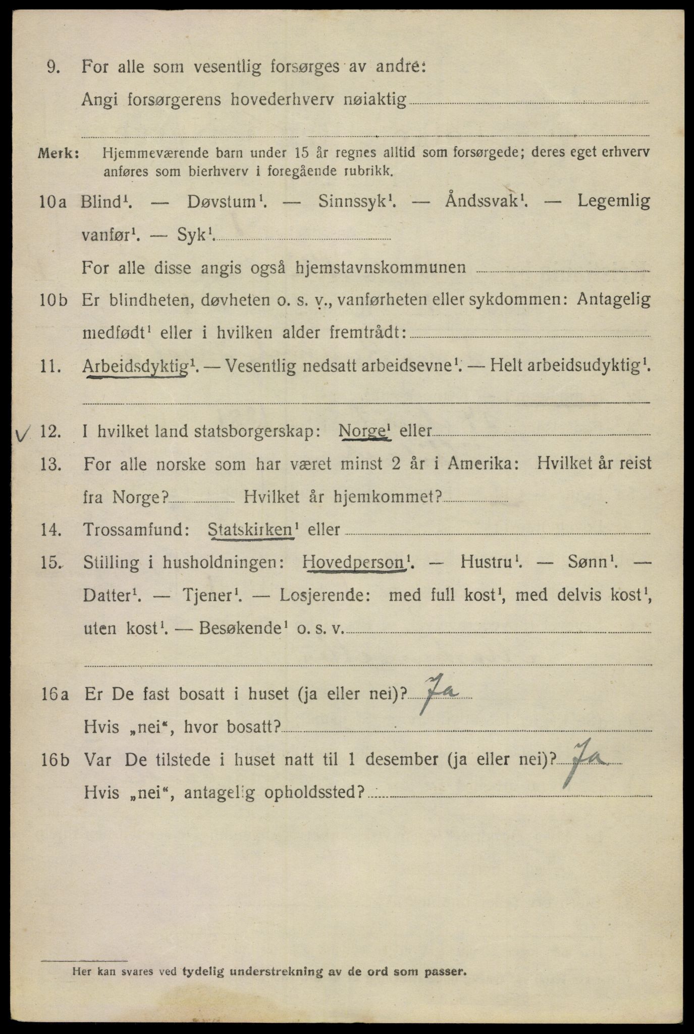 SAO, 1920 census for Kristiania, 1920, p. 176124