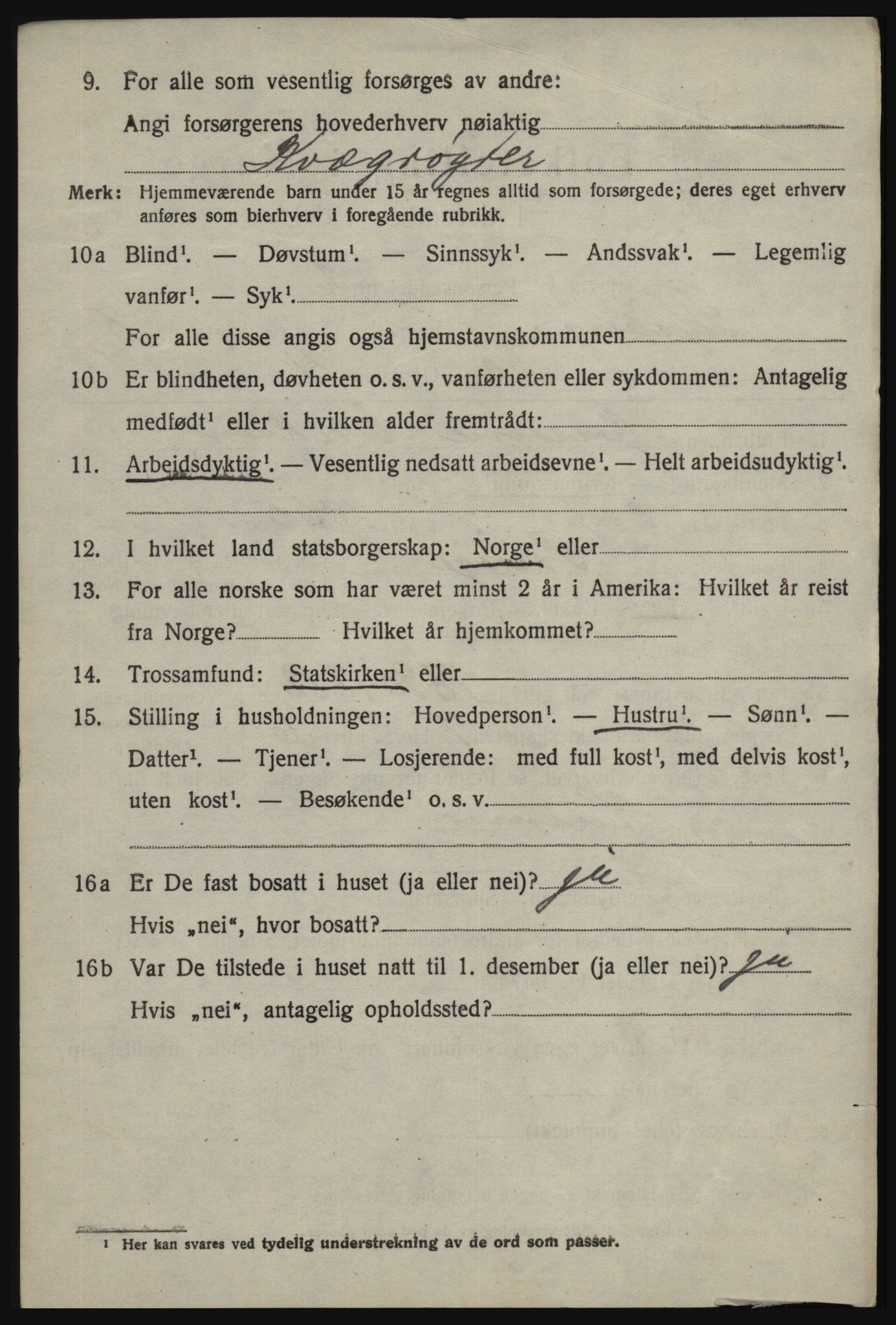 SAO, 1920 census for Skjeberg, 1920, p. 8116