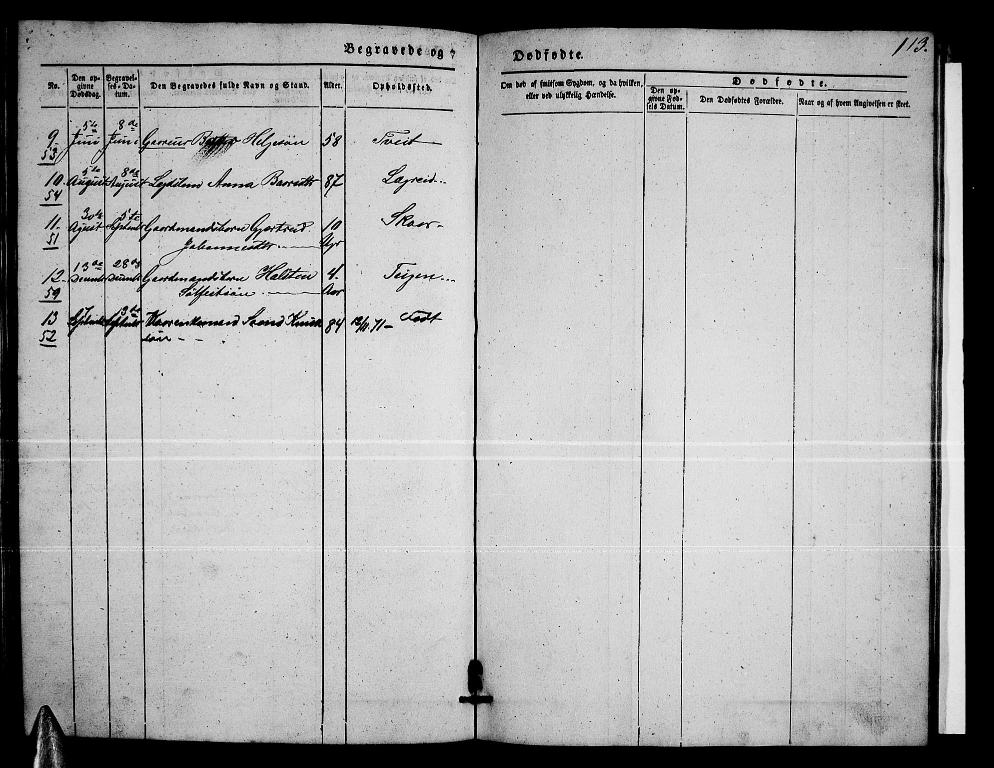 Ullensvang sokneprestembete, SAB/A-78701/H/Hab: Parish register (copy) no. C 1, 1855-1871, p. 113