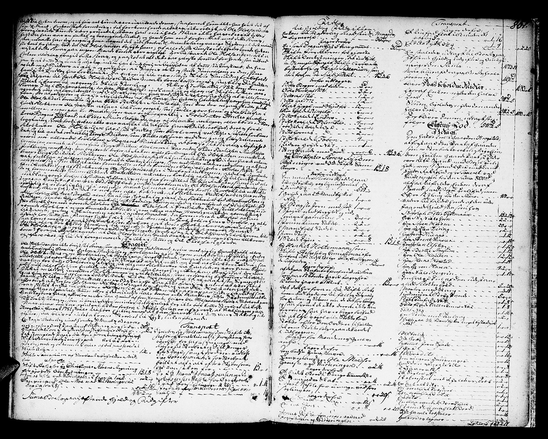 Innherad prosti, AV/SAT-A-6524/1/G/Gc/L0003: Skifteprotokoll B II, 1735-1781, p. 860b-861a