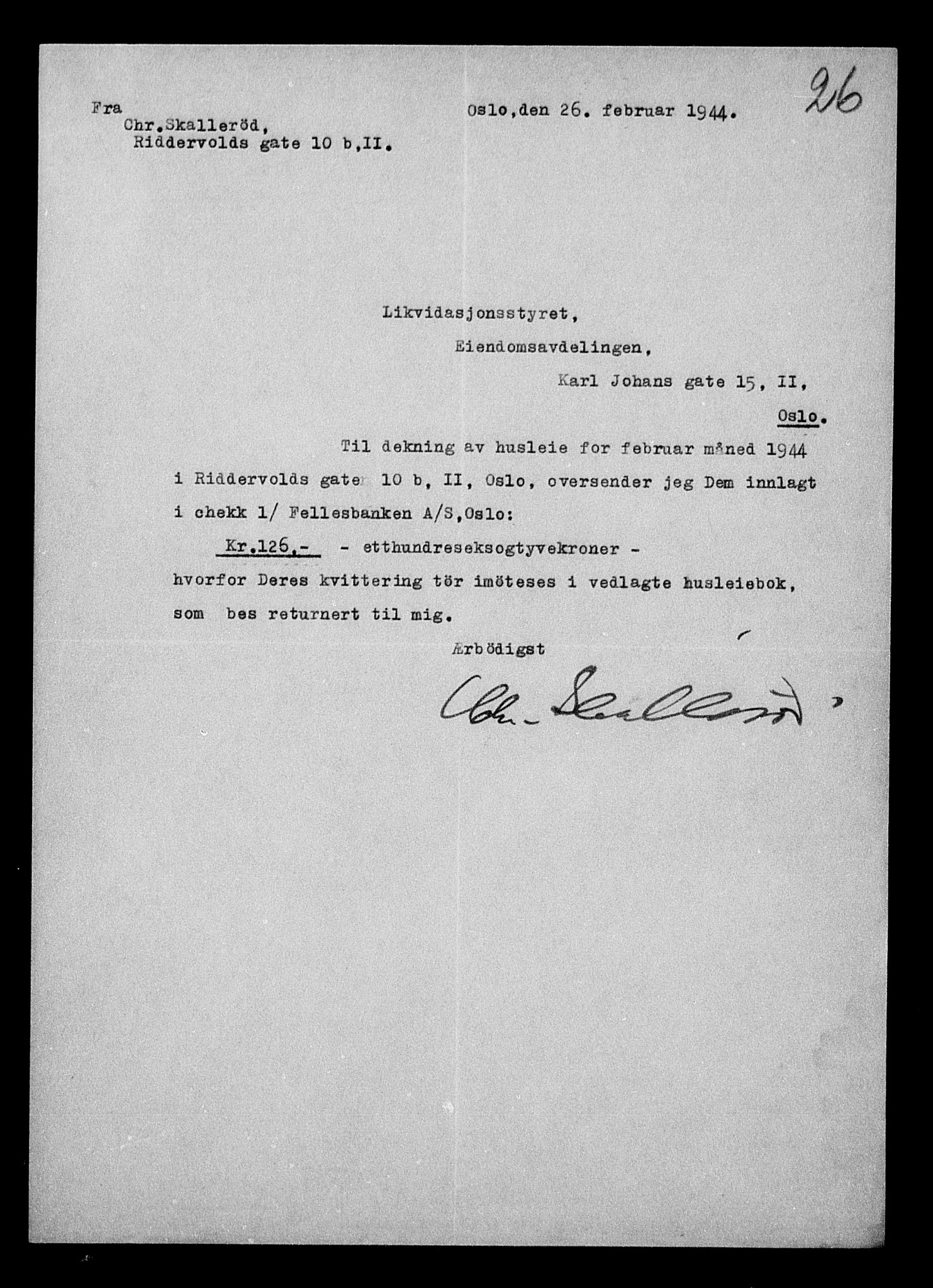 Justisdepartementet, Tilbakeføringskontoret for inndratte formuer, AV/RA-S-1564/H/Hc/Hcc/L0984: --, 1945-1947, p. 260