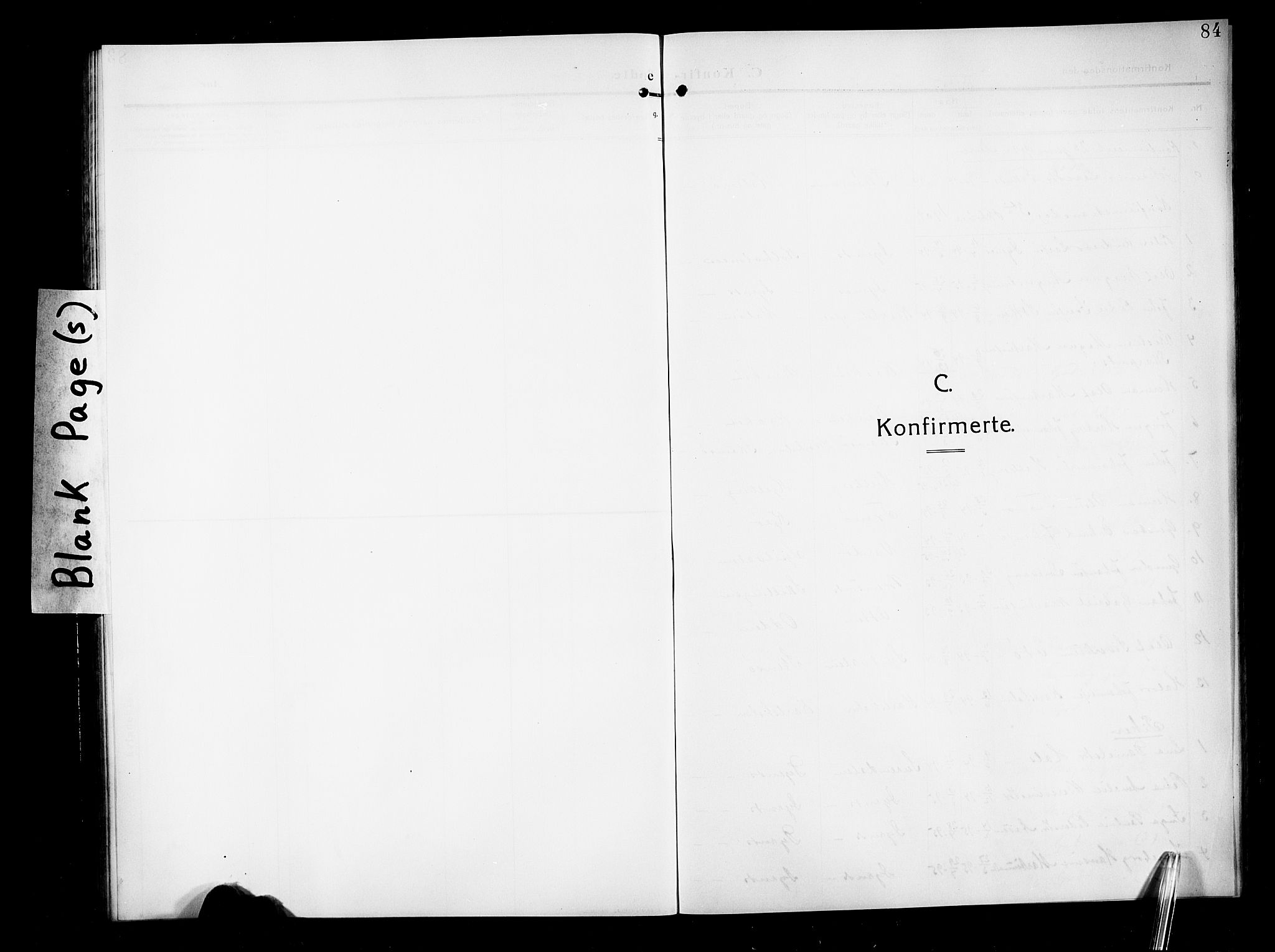Ministerialprotokoller, klokkerbøker og fødselsregistre - Møre og Romsdal, SAT/A-1454/582/L0949: Parish register (copy) no. 582C01, 1909-1925, p. 84