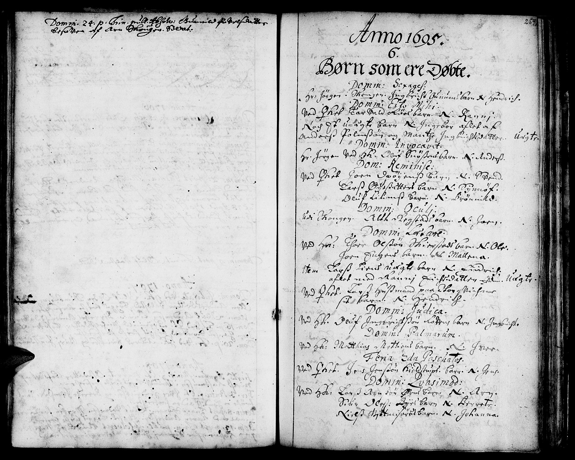 Ministerialprotokoller, klokkerbøker og fødselsregistre - Sør-Trøndelag, SAT/A-1456/668/L0801: Parish register (official) no. 668A01, 1695-1716, p. 230-259
