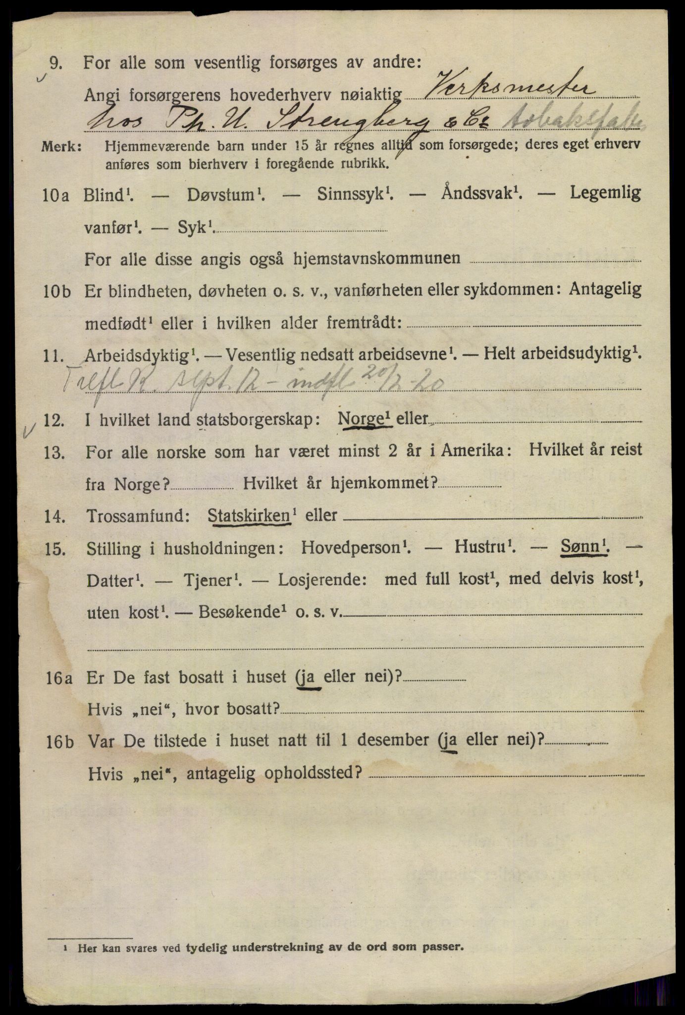 SAO, 1920 census for Kristiania, 1920, p. 644718