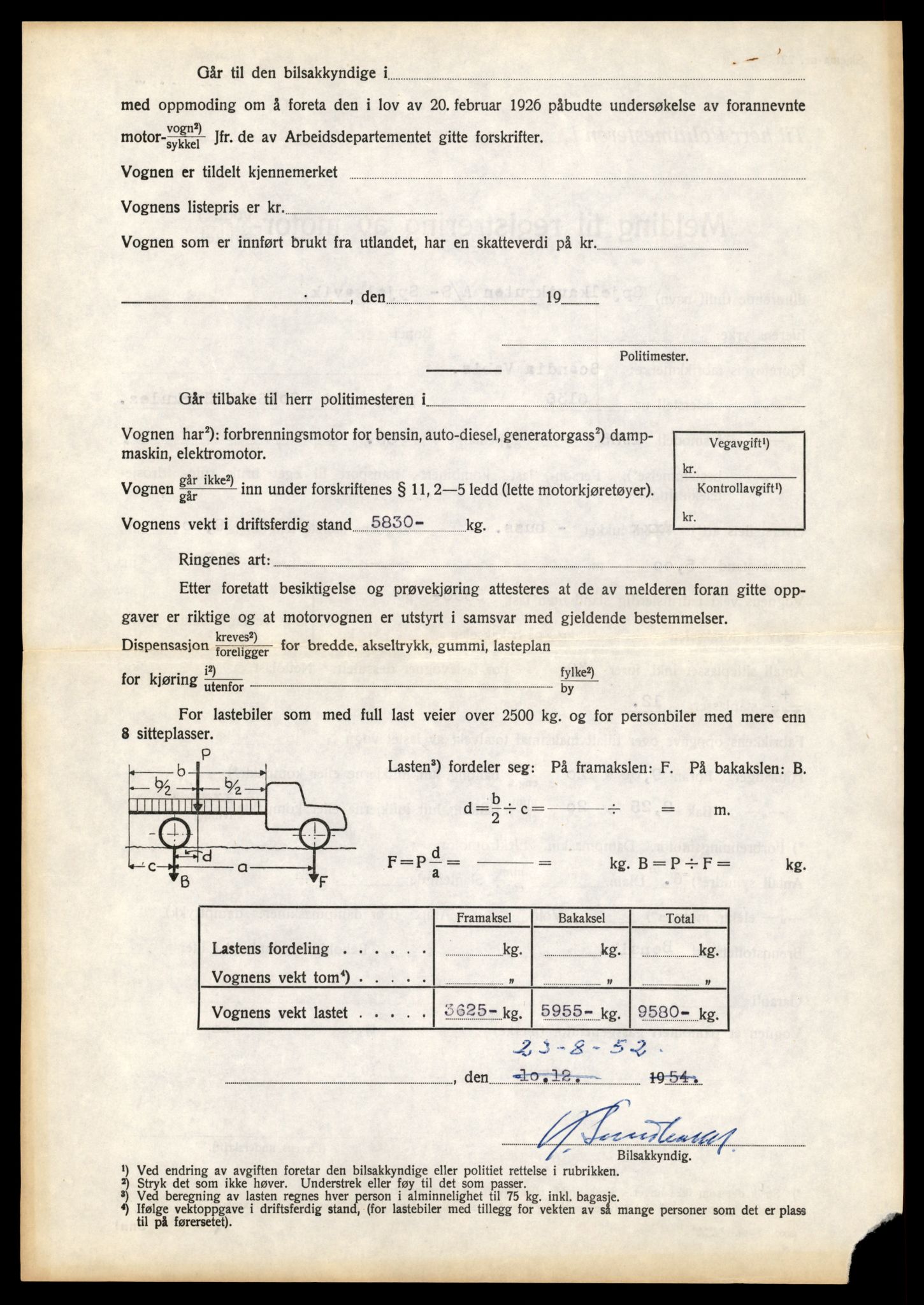 Møre og Romsdal vegkontor - Ålesund trafikkstasjon, AV/SAT-A-4099/F/Fe/L0010: Registreringskort for kjøretøy T 1050 - T 1169, 1927-1998, p. 2824