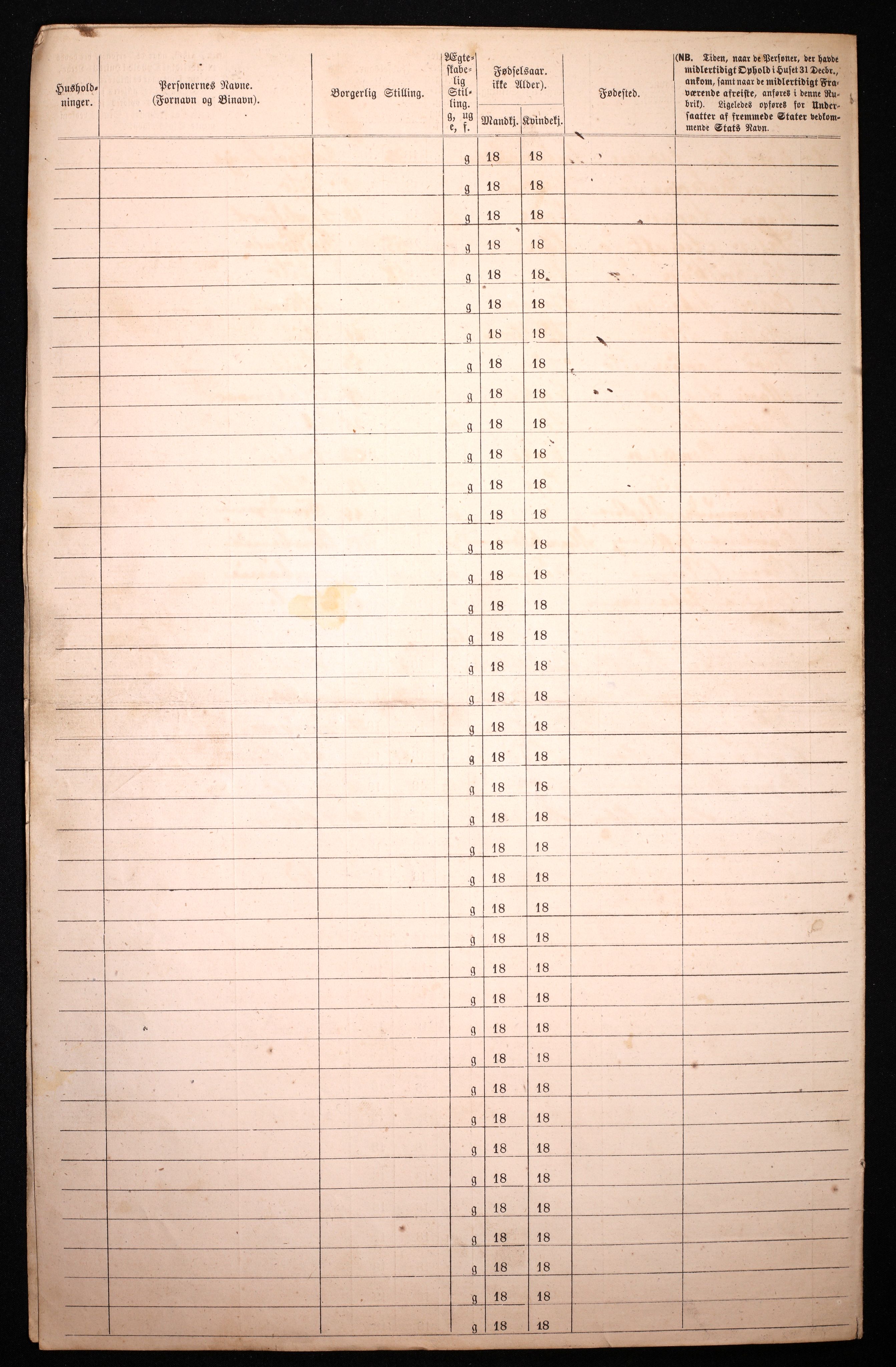 RA, 1870 census for 0301 Kristiania, 1870, p. 2869