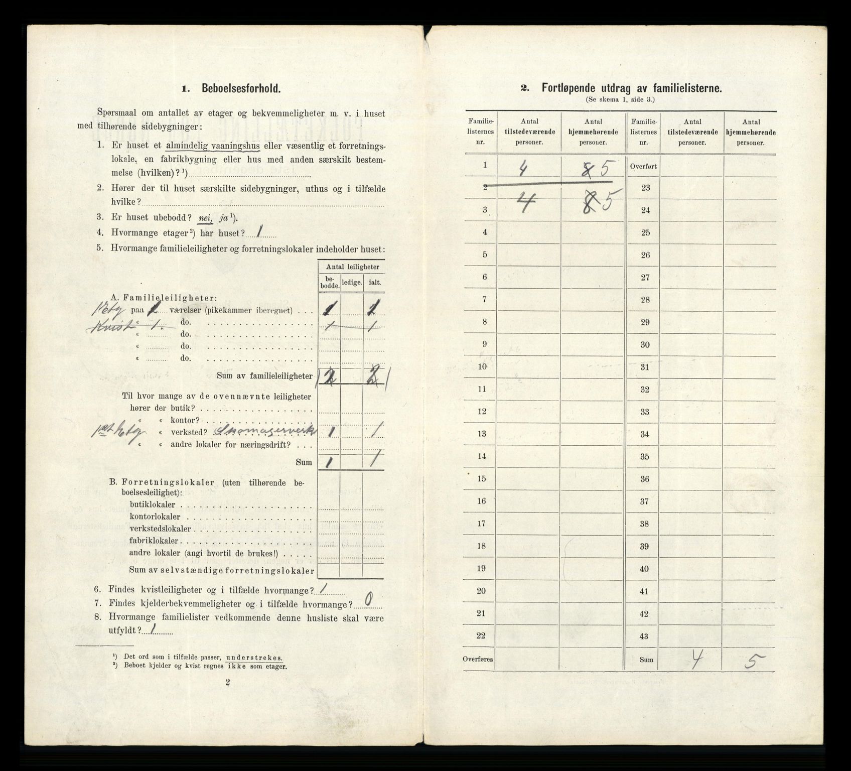 RA, 1910 census for Stavanger, 1910, p. 999