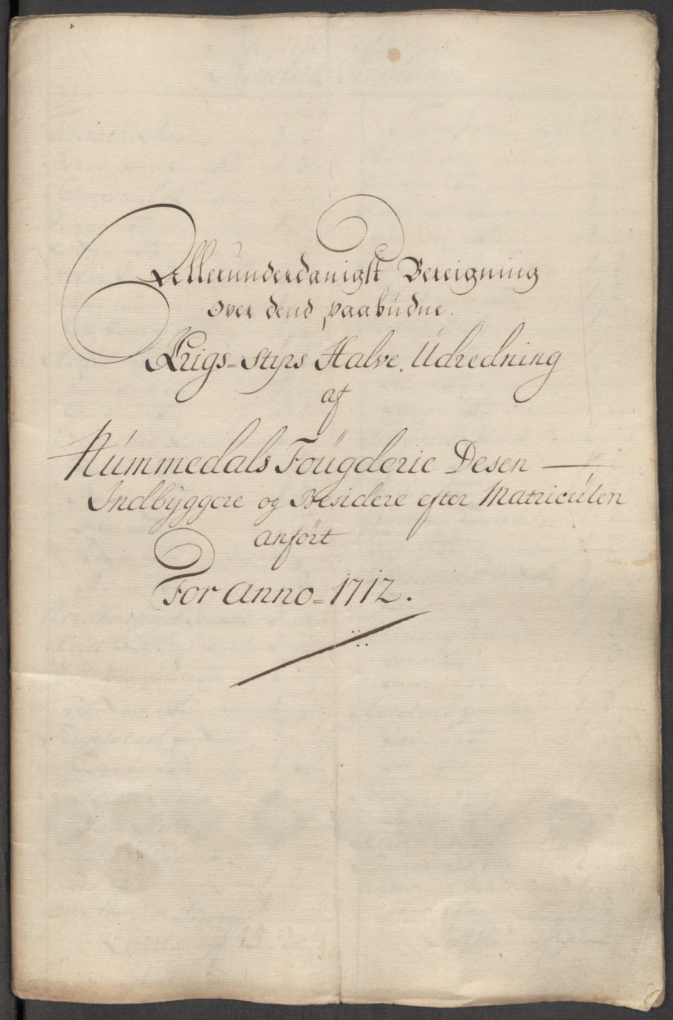 Rentekammeret inntil 1814, Reviderte regnskaper, Fogderegnskap, AV/RA-EA-4092/R64/L4433: Fogderegnskap Namdal, 1712, p. 130