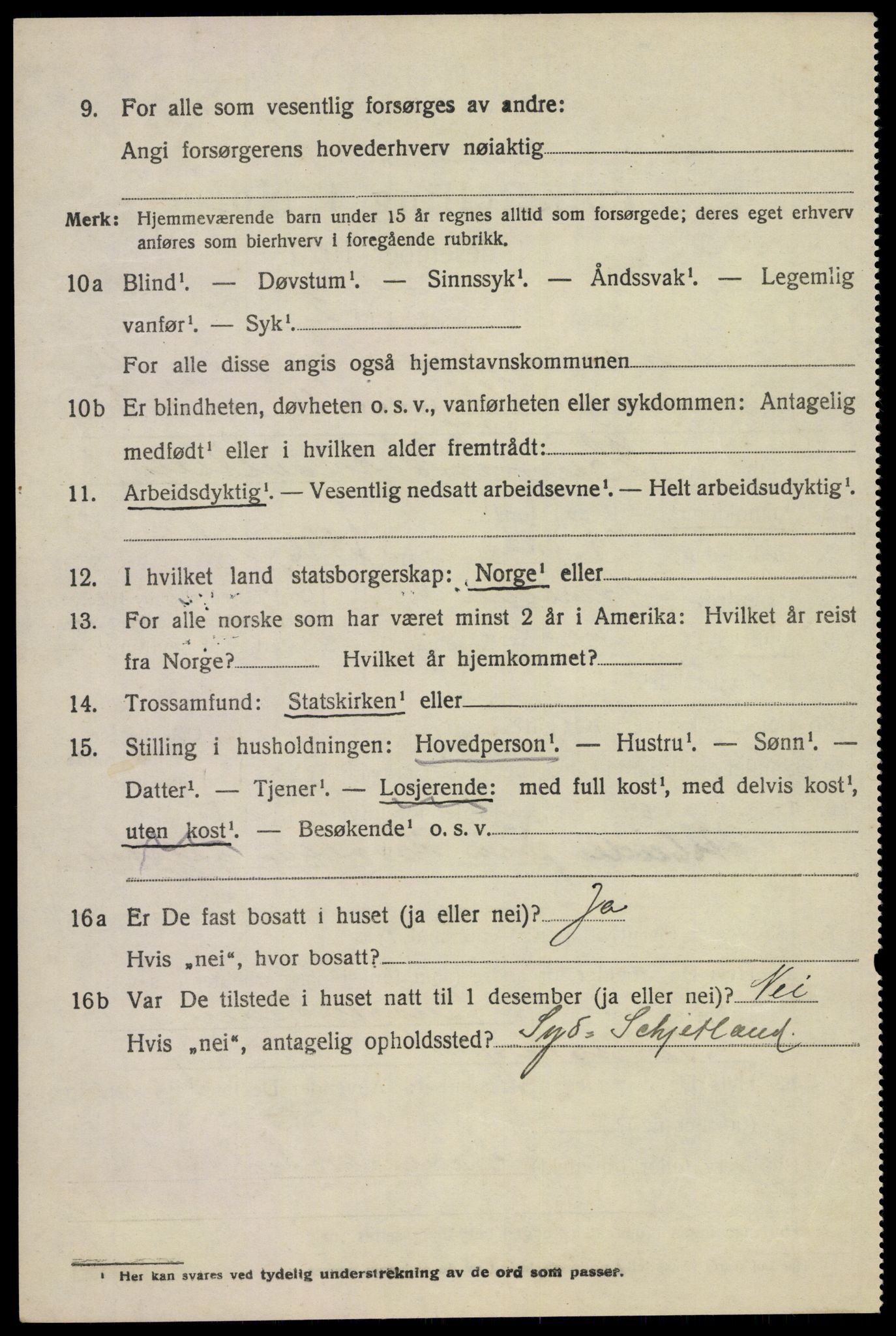 SAKO, 1920 census for Andebu, 1920, p. 1835