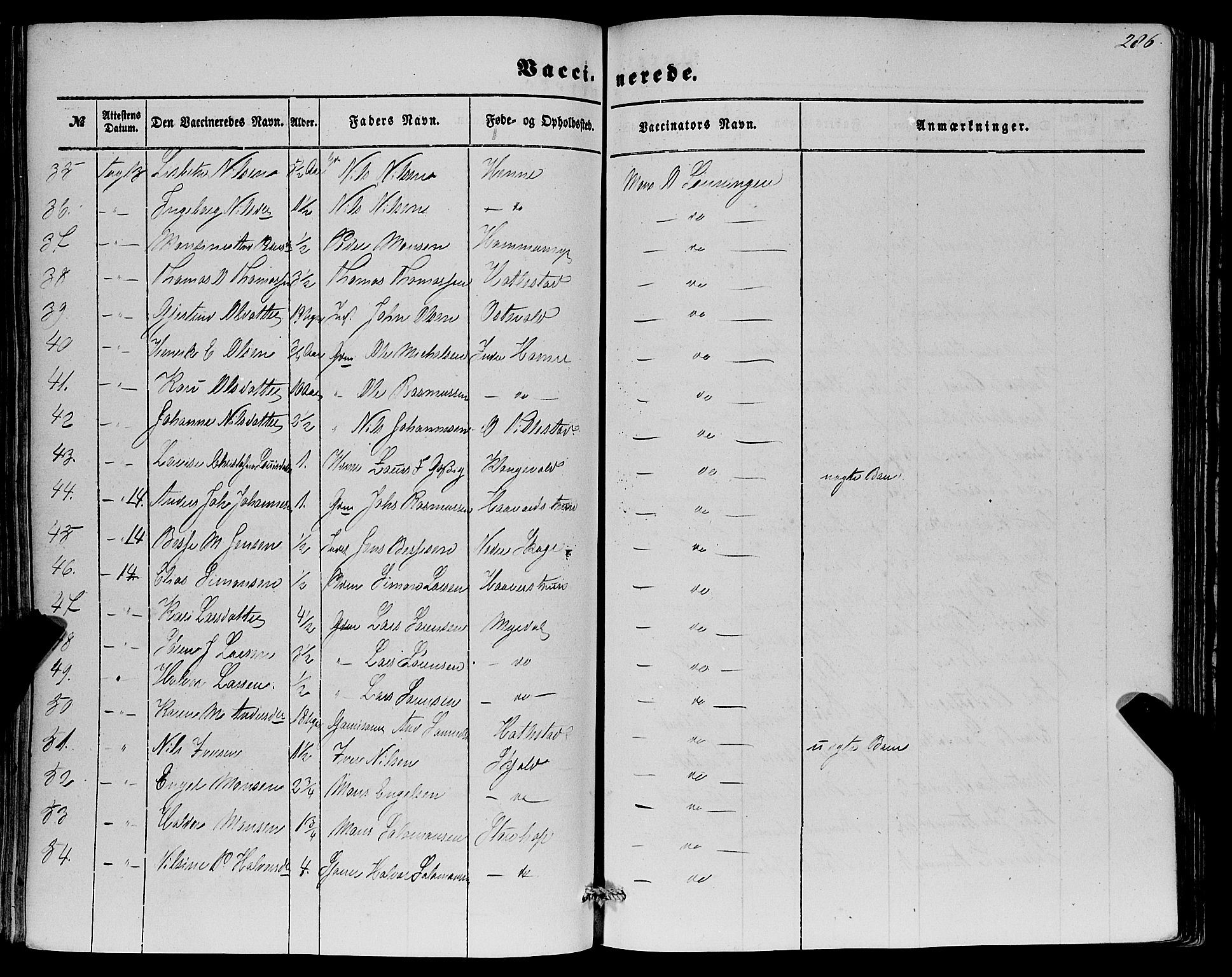 Fana Sokneprestembete, AV/SAB-A-75101/H/Haa/Haaa/L0011: Parish register (official) no. A 11, 1851-1862, p. 286