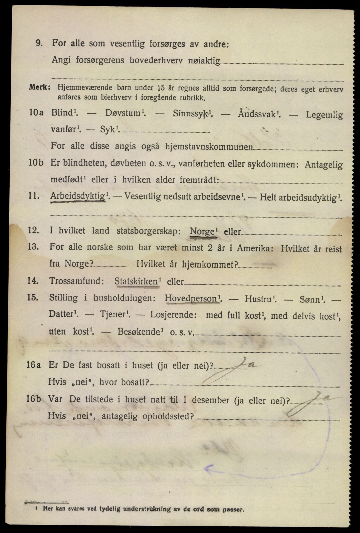 SAKO, 1920 census for Holla, 1920, p. 6078