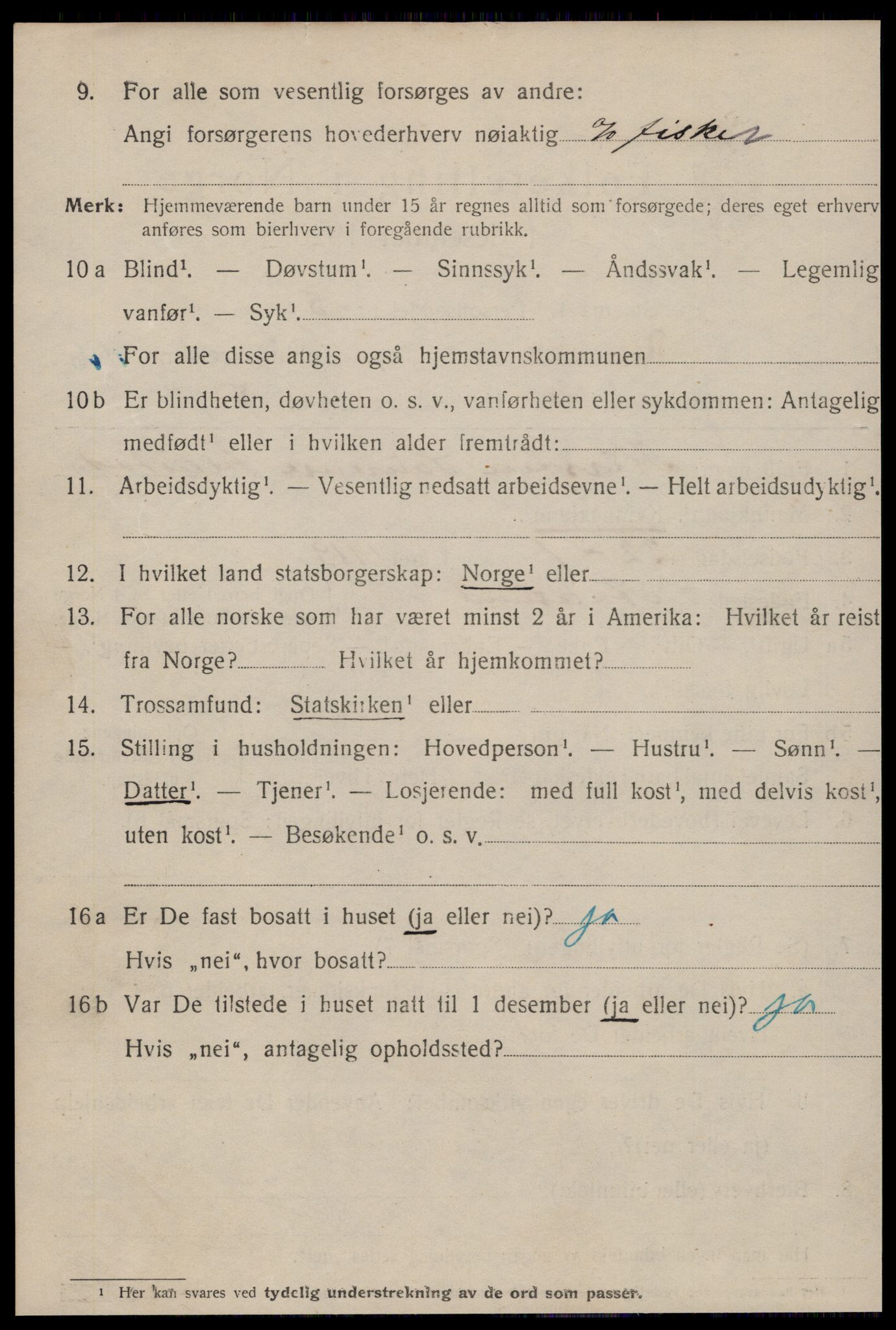 SAT, 1920 census for Ålesund, 1920, p. 30791