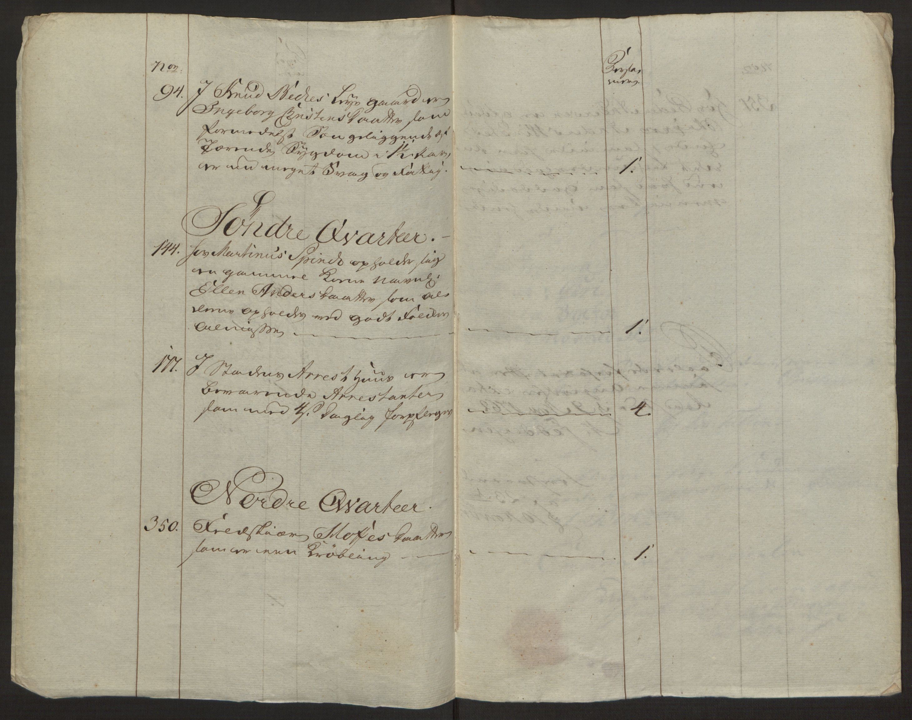 Rentekammeret inntil 1814, Reviderte regnskaper, Byregnskaper, AV/RA-EA-4066/R/Re/L0071/0001: [E13] Kontribusjonsregnskap / Ekstraskatt, 1762, p. 208