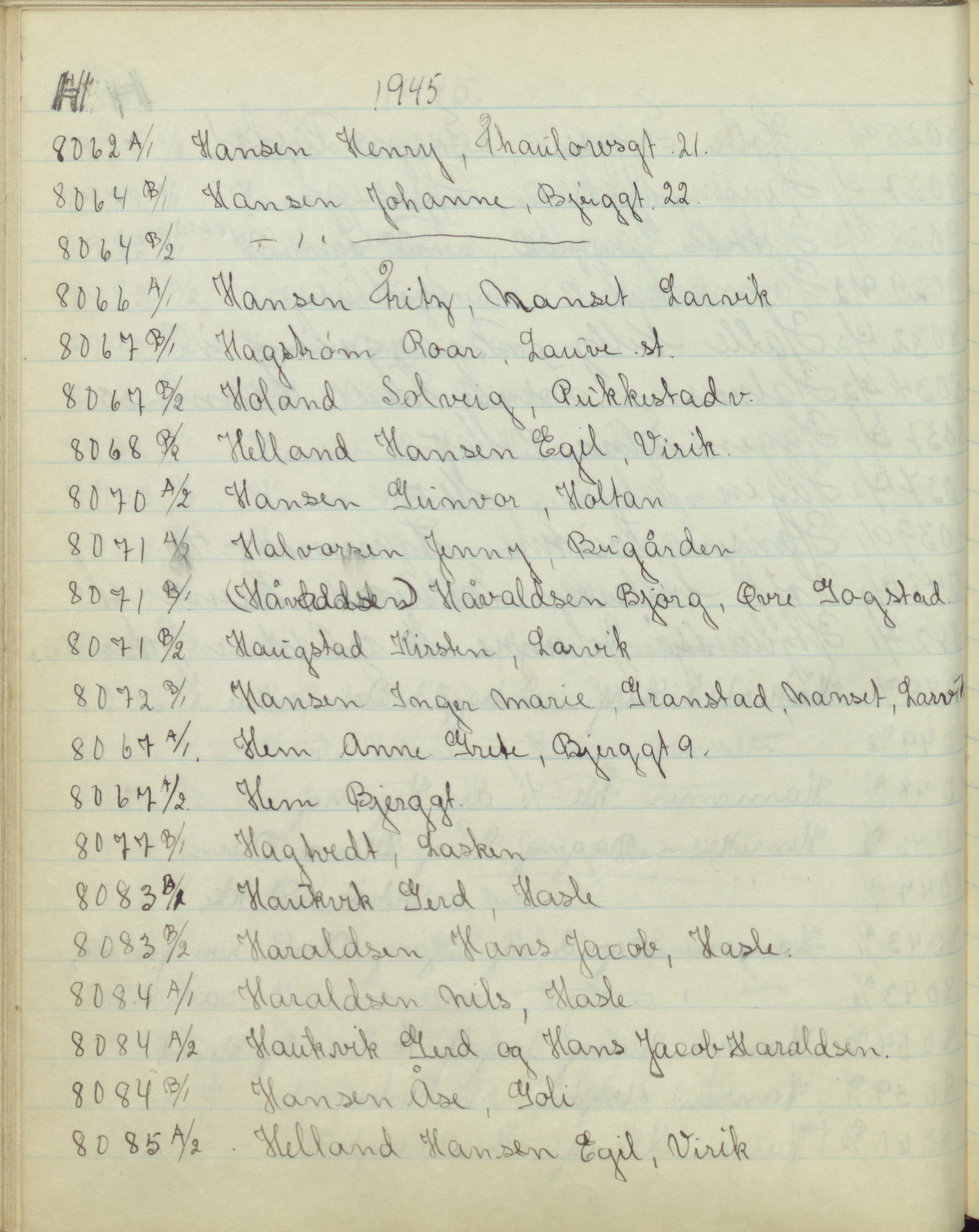 Pa 1494 - Jørgensen, Antonius. Fotograf, VEMU/A-2760/F/Fb, 1927-1984, p. 4551