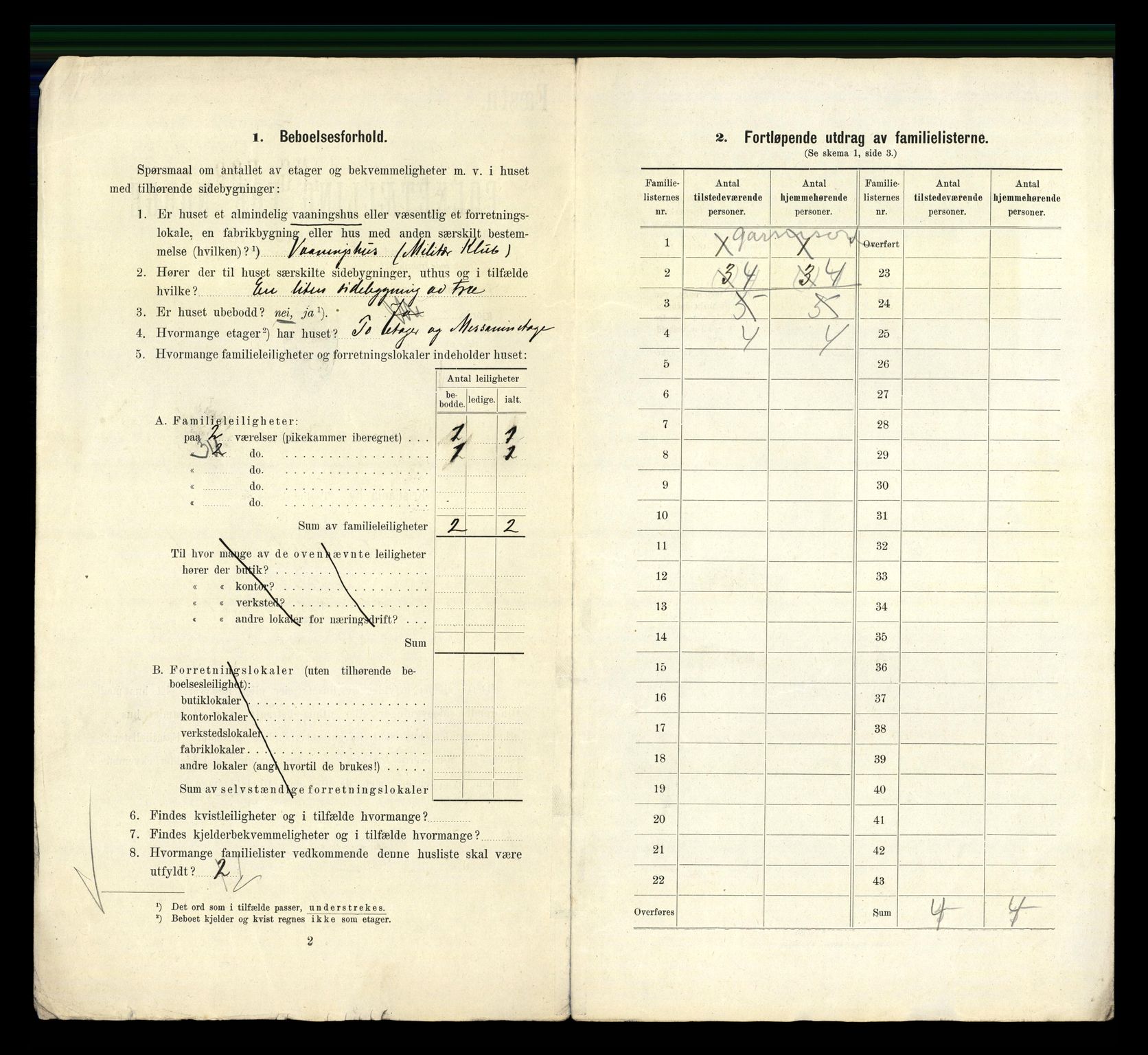 RA, 1910 census for Kristiania, 1910, p. 66596