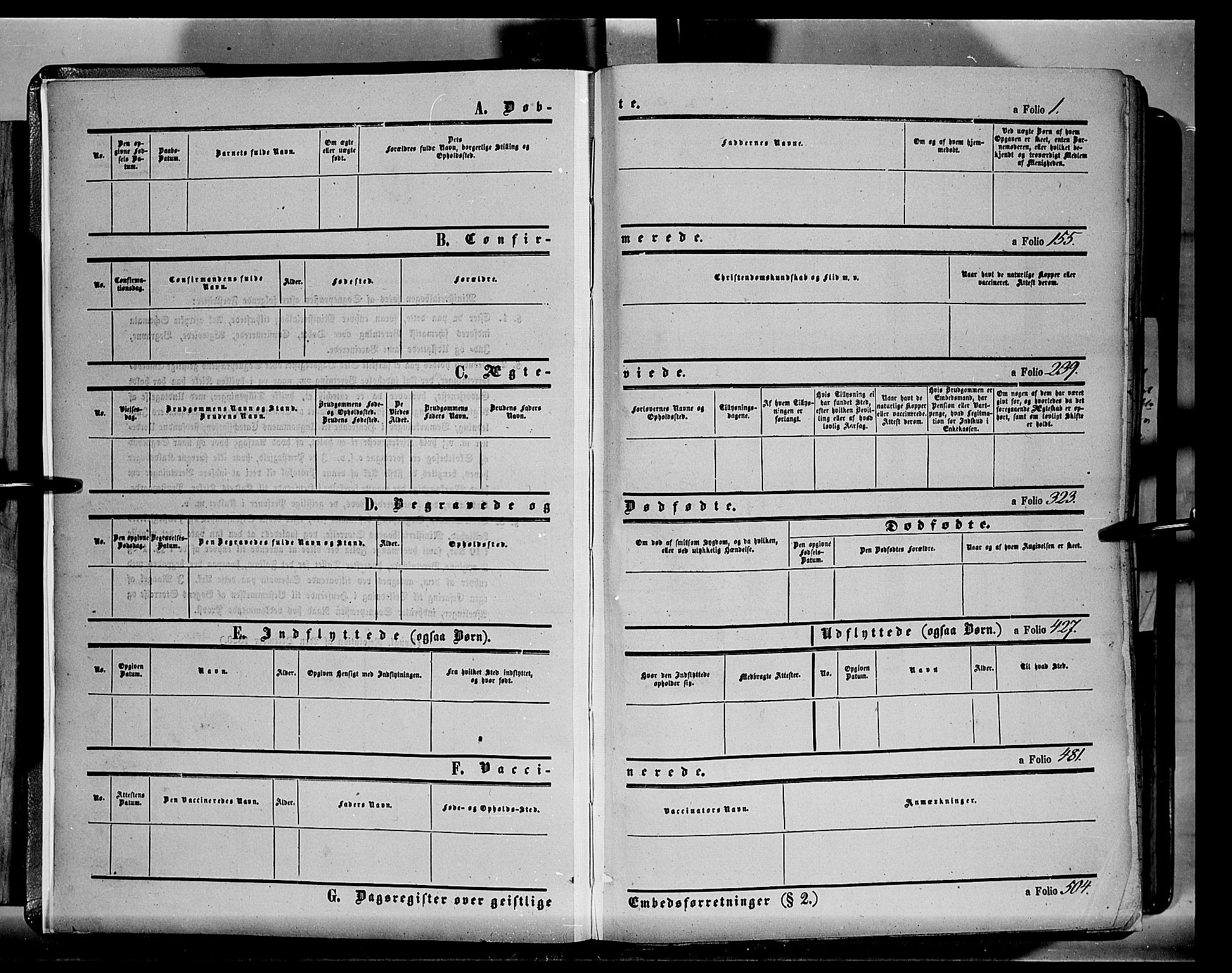 Stange prestekontor, AV/SAH-PREST-002/K/L0012: Parish register (official) no. 12, 1852-1862