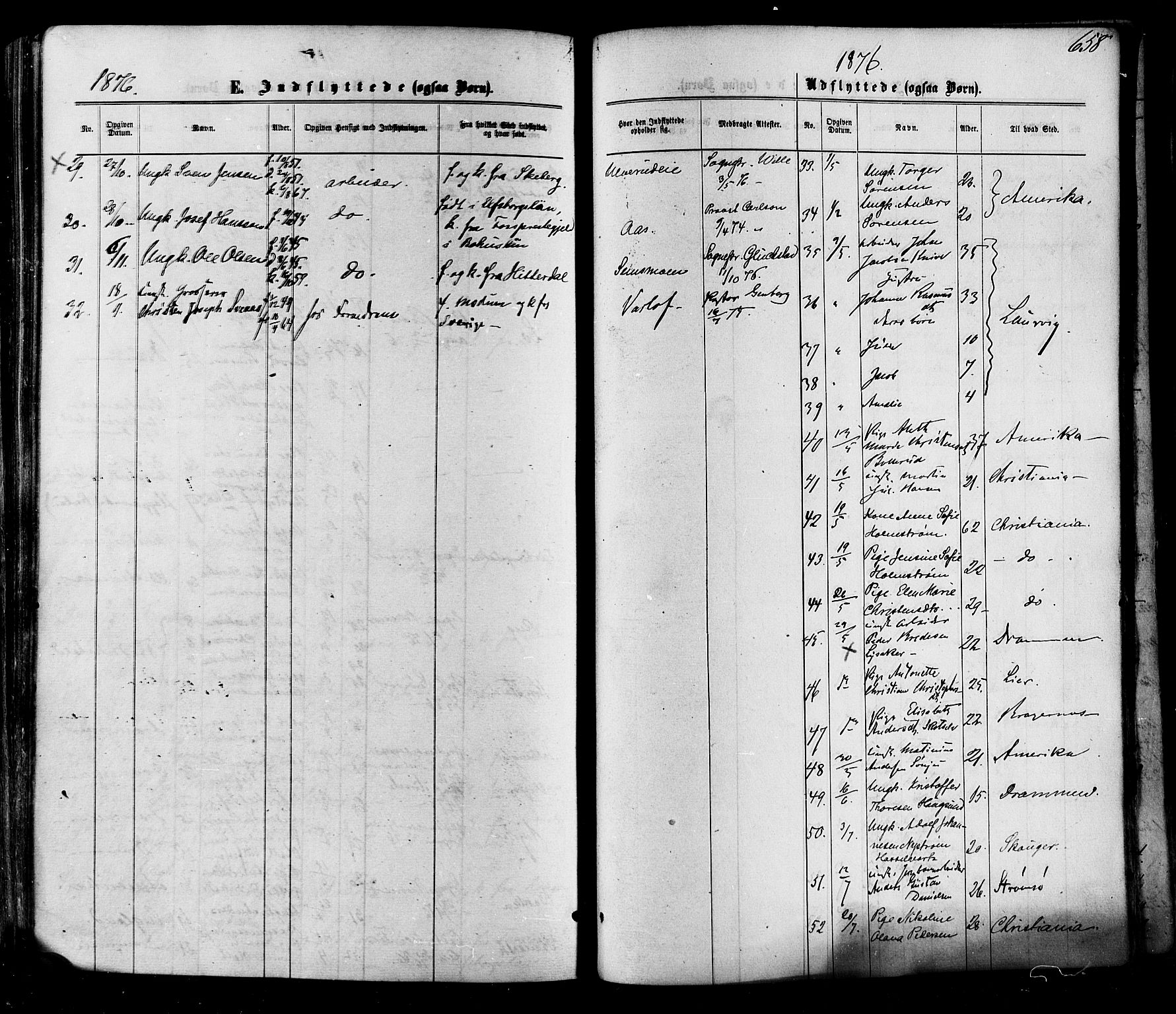 Eiker kirkebøker, AV/SAKO-A-4/F/Fa/L0017: Parish register (official) no. I 17, 1869-1877, p. 658