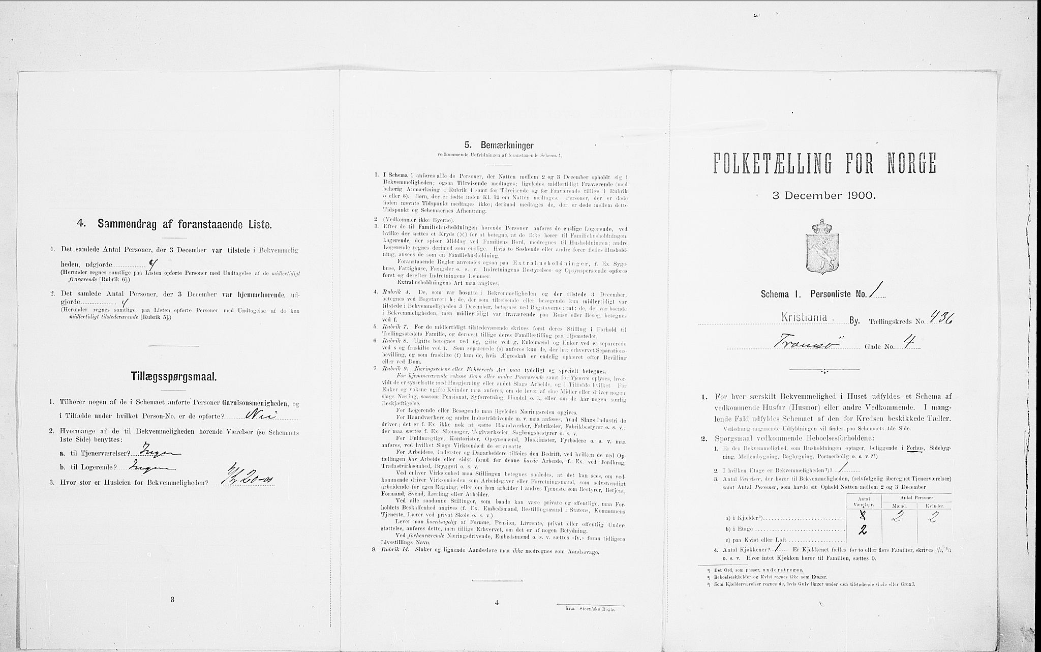 SAO, 1900 census for Kristiania, 1900, p. 103817