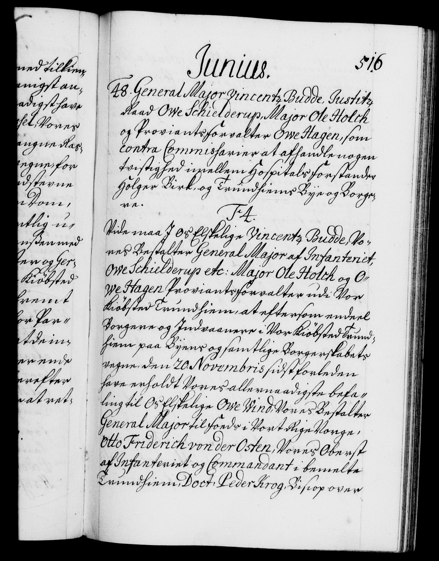 Danske Kanselli 1572-1799, AV/RA-EA-3023/F/Fc/Fca/Fcab/L0020: Norske tegnelser, 1715-1718, p. 516a