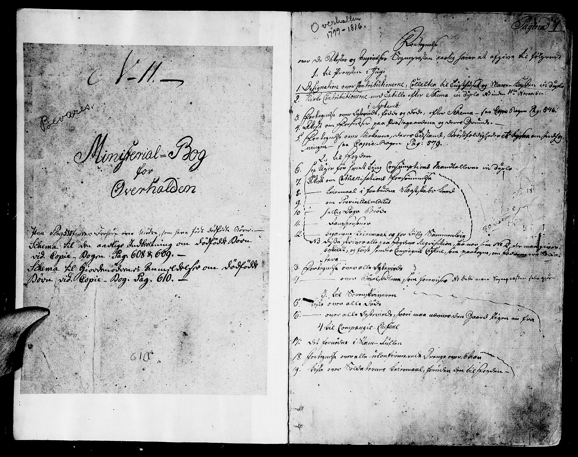 Ministerialprotokoller, klokkerbøker og fødselsregistre - Nord-Trøndelag, SAT/A-1458/764/L0545: Parish register (official) no. 764A05, 1799-1816, p. 0-1