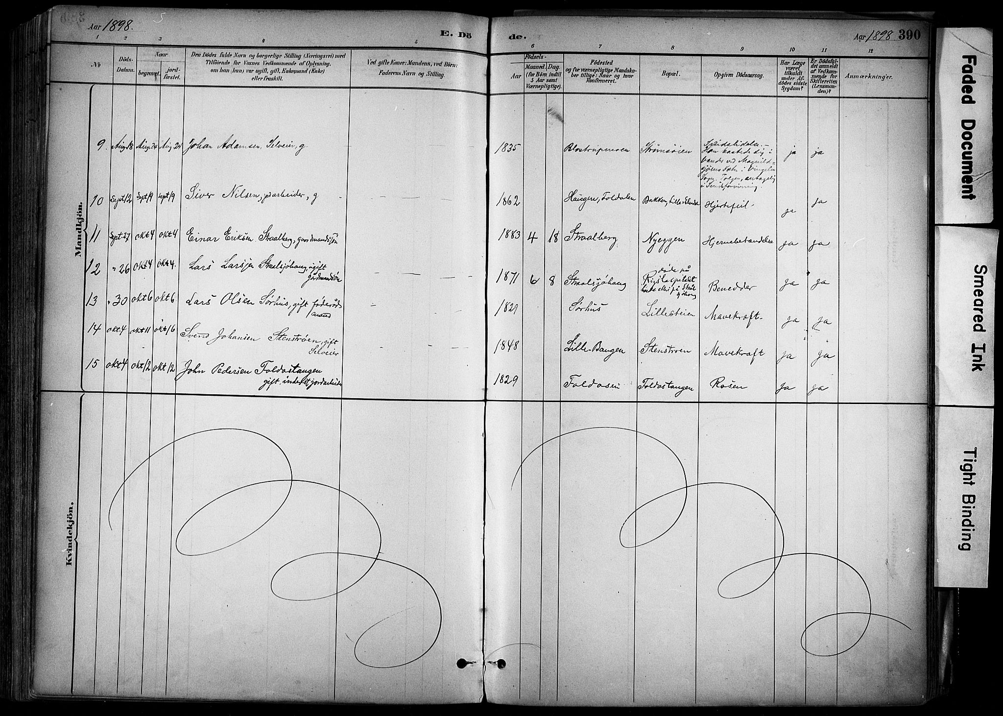 Alvdal prestekontor, AV/SAH-PREST-060/H/Ha/Haa/L0002: Parish register (official) no. 2, 1883-1906, p. 390