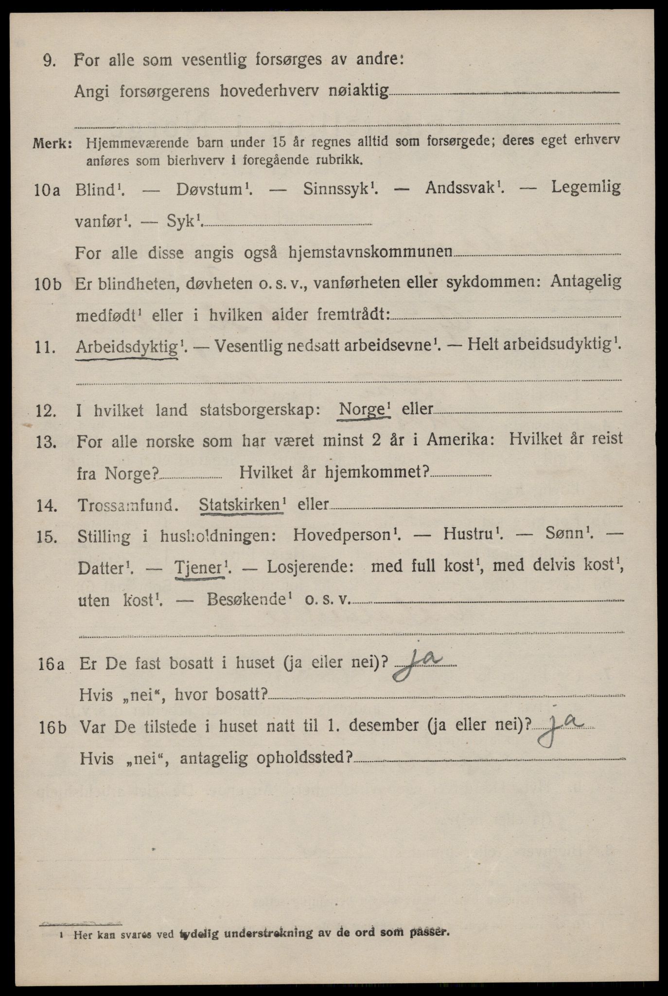 SAST, 1920 census for Mosterøy, 1920, p. 579