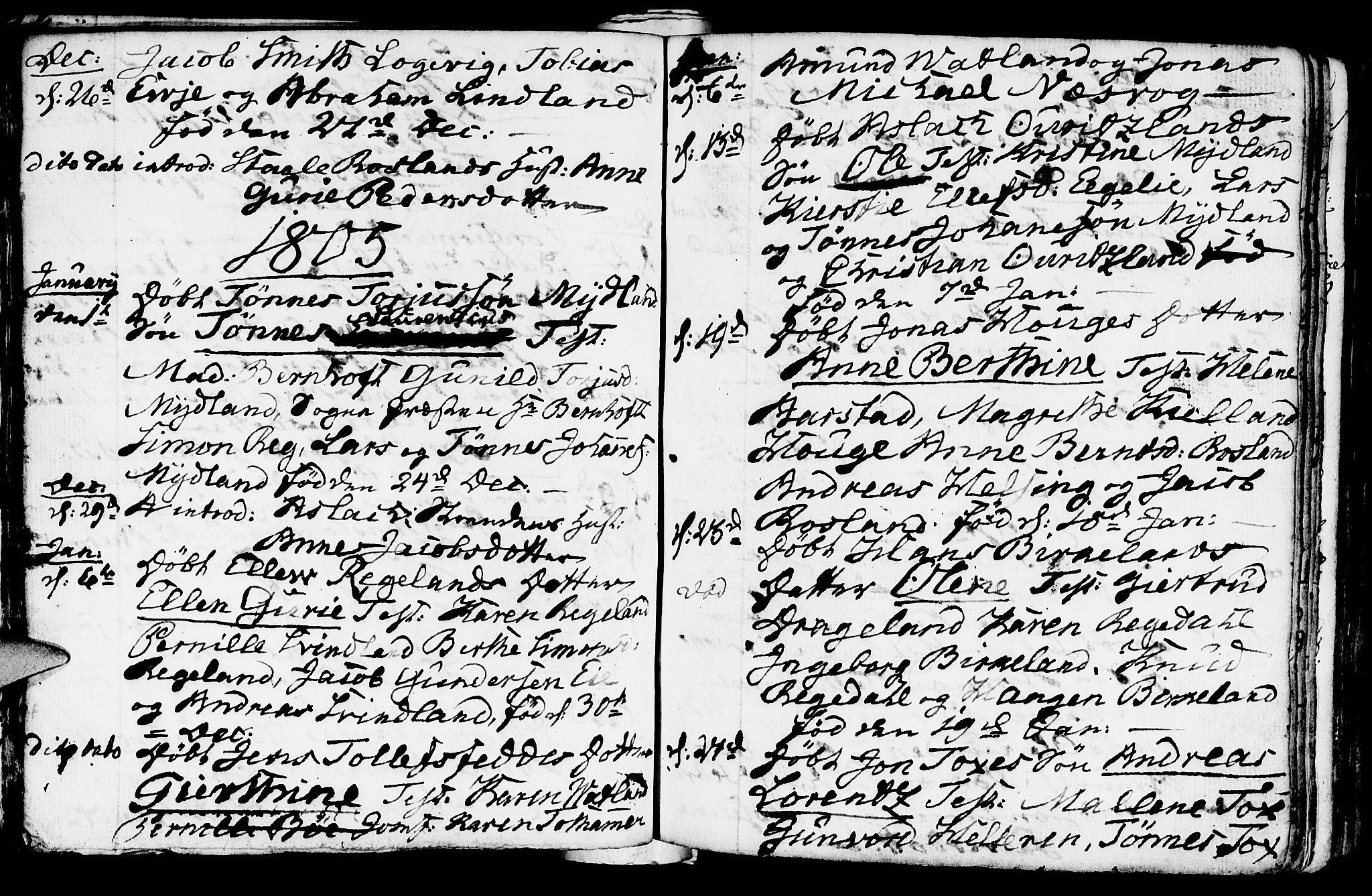 Sokndal sokneprestkontor, SAST/A-101808: Parish register (official) no. A 4, 1762-1811