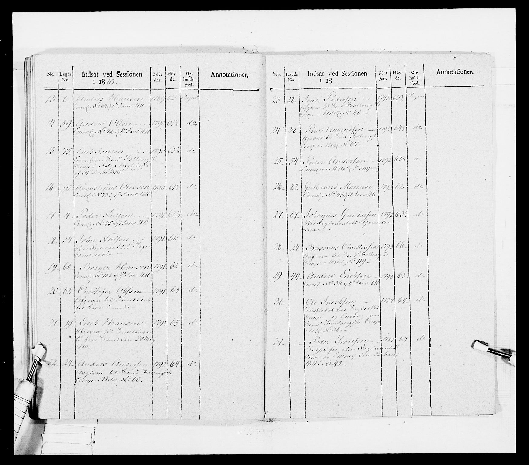 Generalitets- og kommissariatskollegiet, Det kongelige norske kommissariatskollegium, AV/RA-EA-5420/E/Eh/L0036a: Nordafjelske gevorbne infanteriregiment, 1813, p. 232