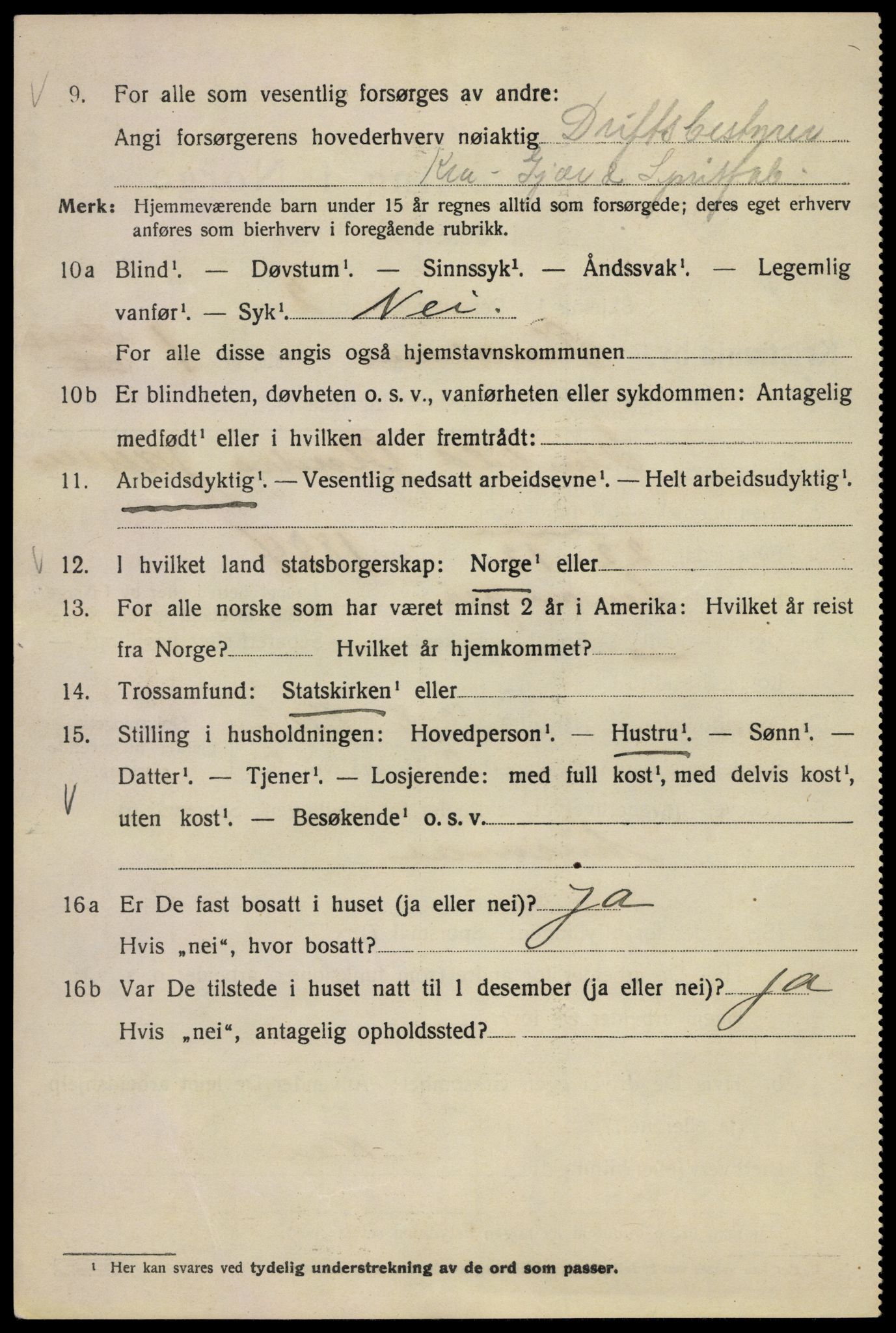 SAO, 1920 census for Kristiania, 1920, p. 596924