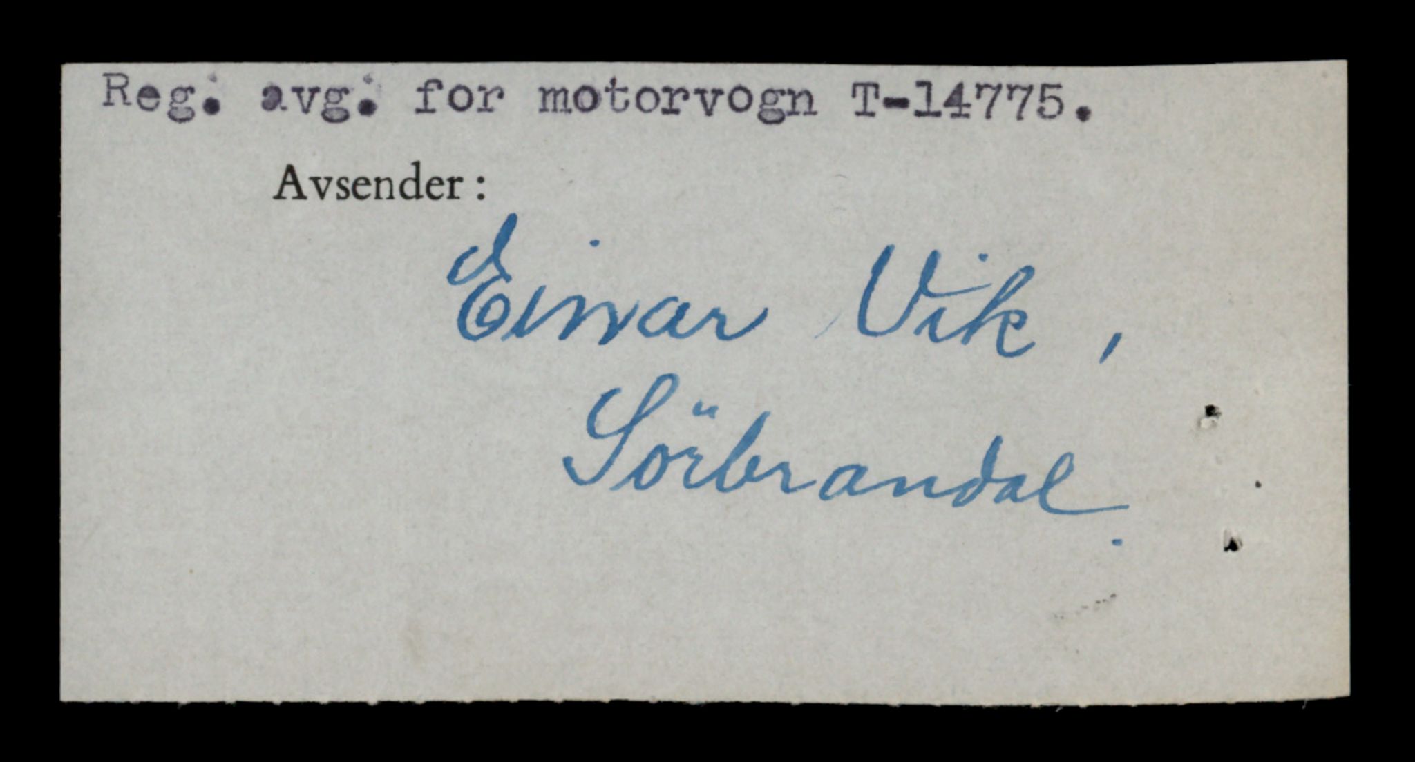 Møre og Romsdal vegkontor - Ålesund trafikkstasjon, AV/SAT-A-4099/F/Fe/L0048: Registreringskort for kjøretøy T 14721 - T 14863, 1927-1998, p. 1133