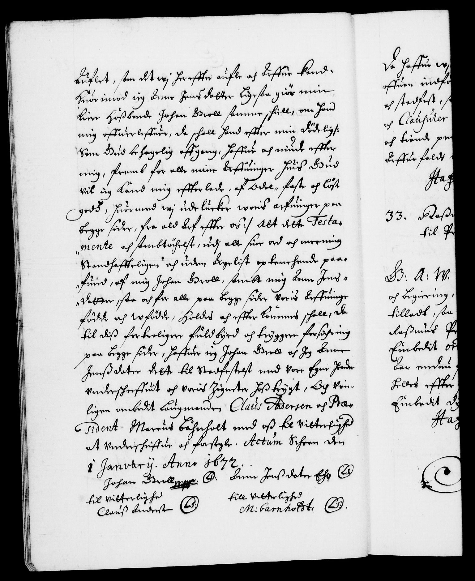 Danske Kanselli 1572-1799, AV/RA-EA-3023/F/Fc/Fca/Fcaa/L0012: Norske registre (mikrofilm), 1674-1680, p. 24b