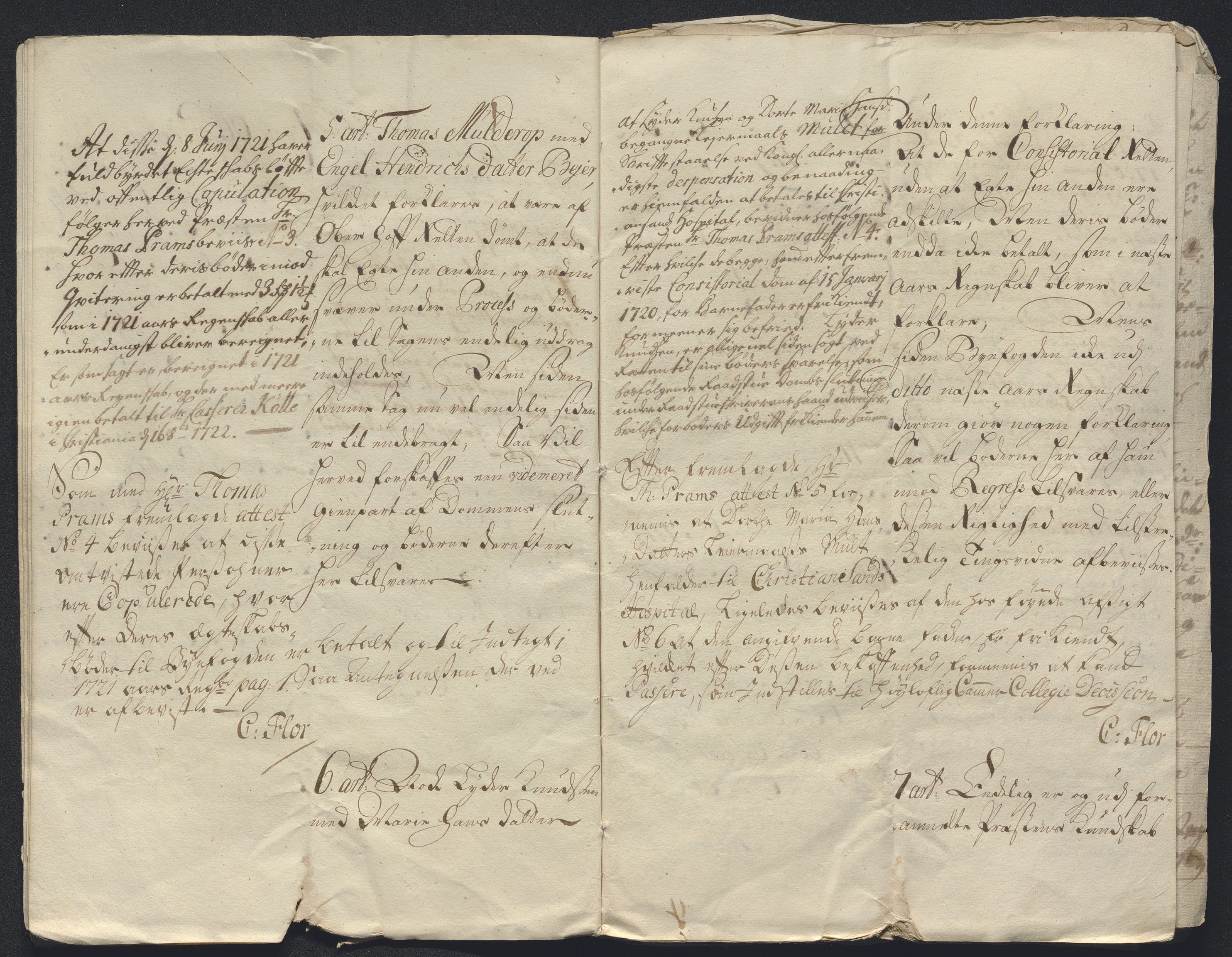 Rentekammeret inntil 1814, Reviderte regnskaper, Byregnskaper, AV/RA-EA-4066/R/Rm/L0286: [M19] Sikt og sakefall, 1719-1727, p. 101