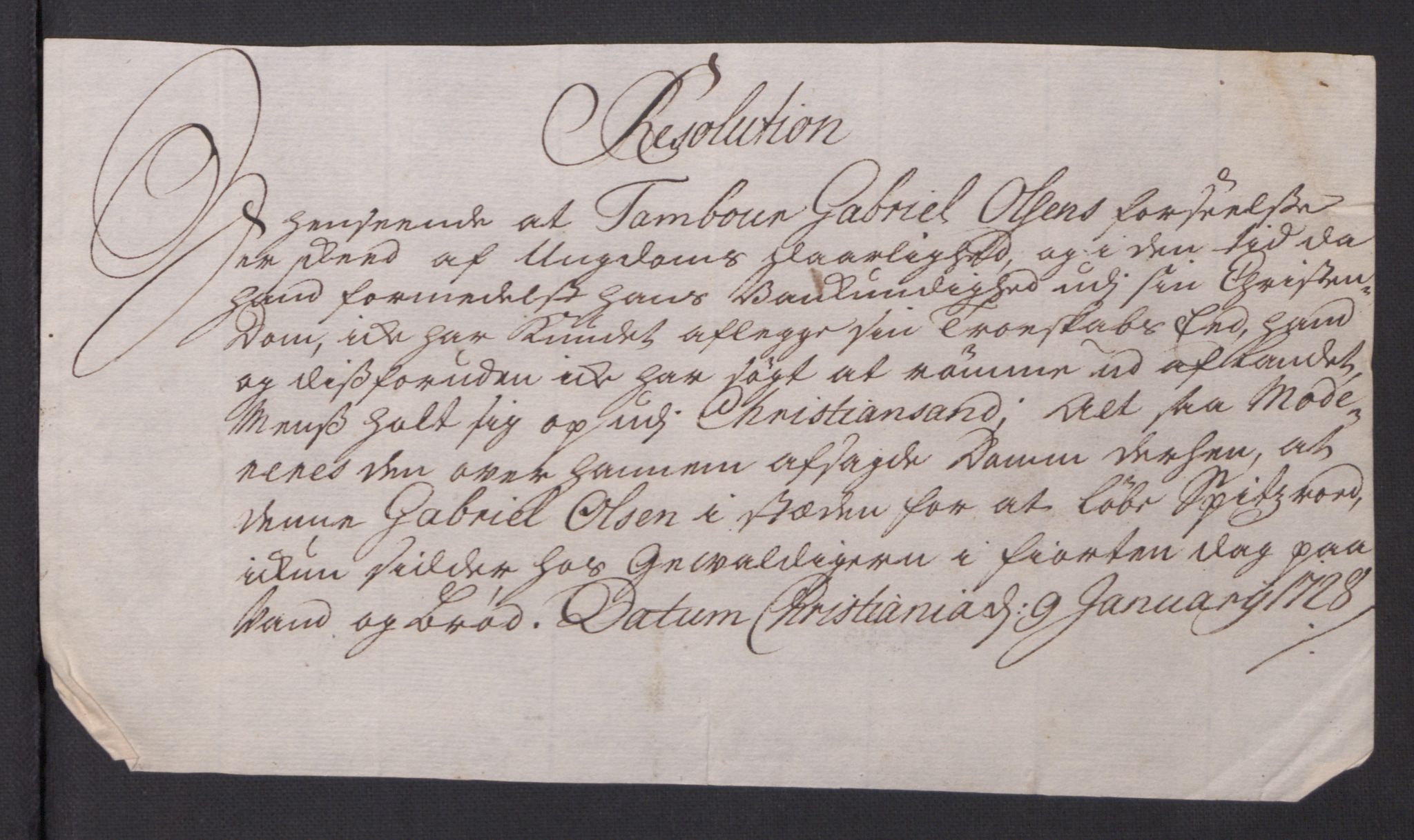 Kommanderende general (KG I) med Det norske krigsdirektorium, AV/RA-EA-5419/B/L0010: Kommanderende generals konsepter og kopibok, 1728-1730, p. 51