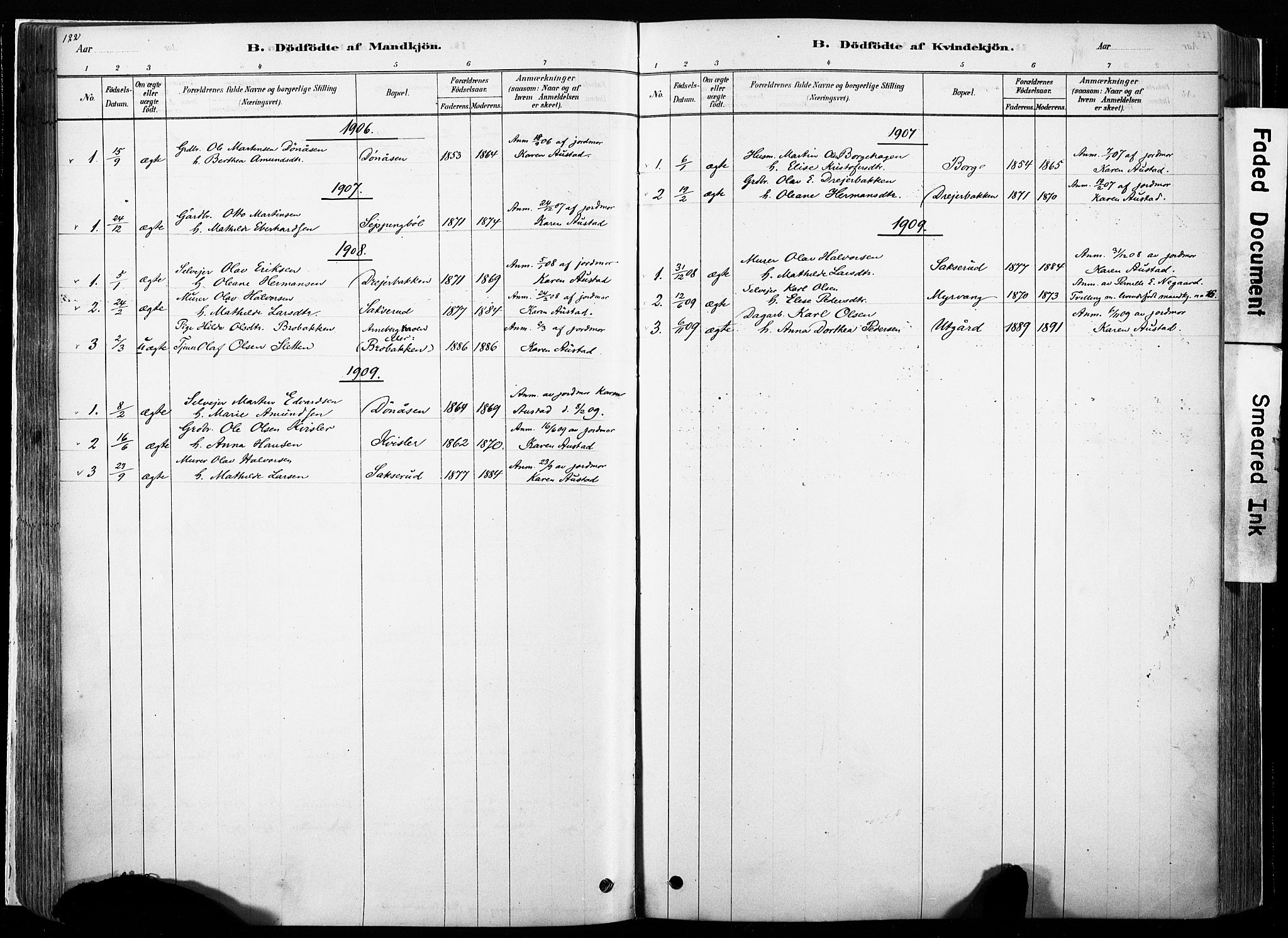 Hof prestekontor, SAH/PREST-038/H/Ha/Haa/L0010: Parish register (official) no. 10, 1878-1909, p. 122