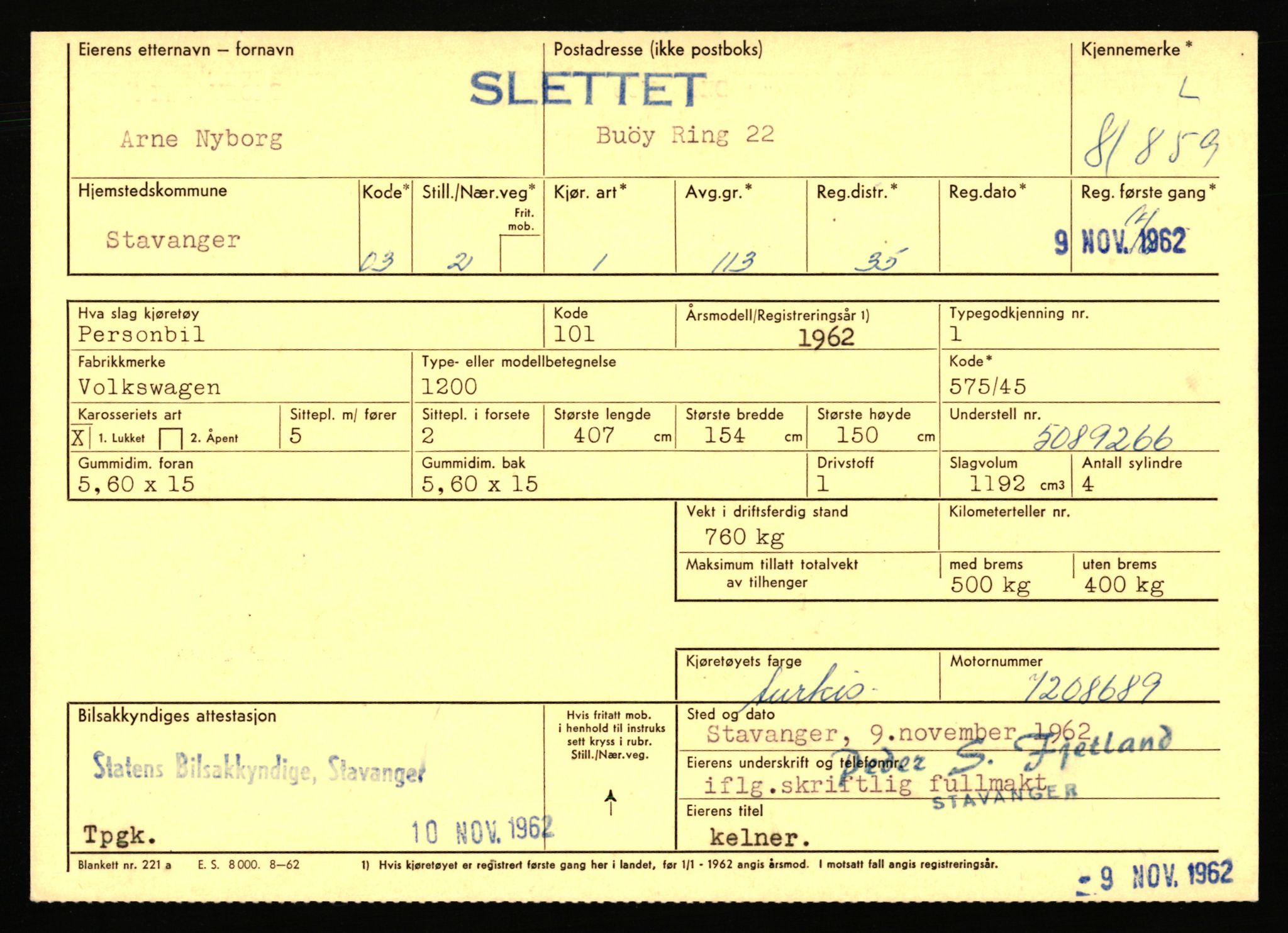 Stavanger trafikkstasjon, AV/SAST-A-101942/0/F/L0071: L-80500 - L-82199, 1930-1971, p. 2261