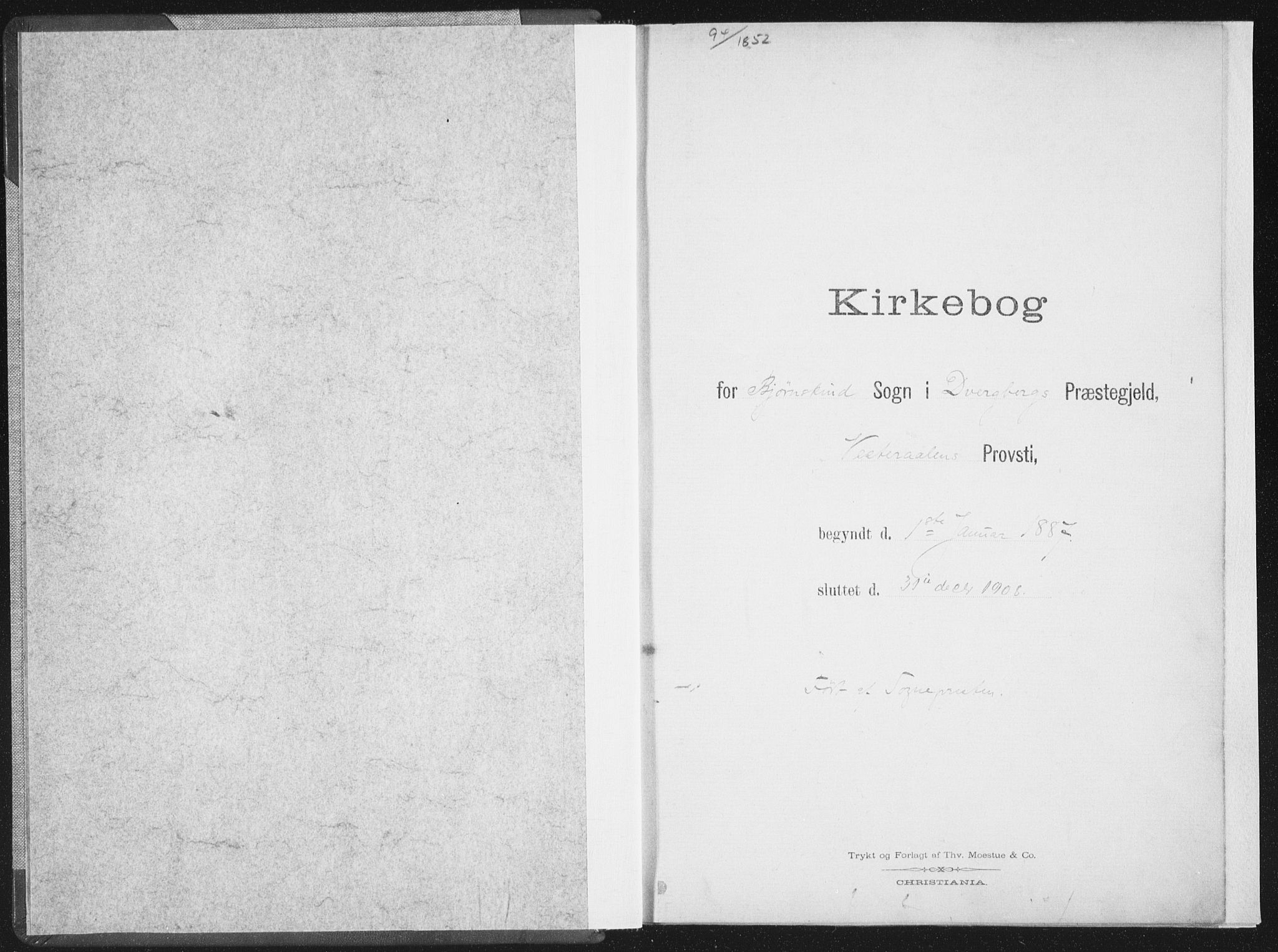 Ministerialprotokoller, klokkerbøker og fødselsregistre - Nordland, AV/SAT-A-1459/898/L1422: Parish register (official) no. 898A02, 1887-1908