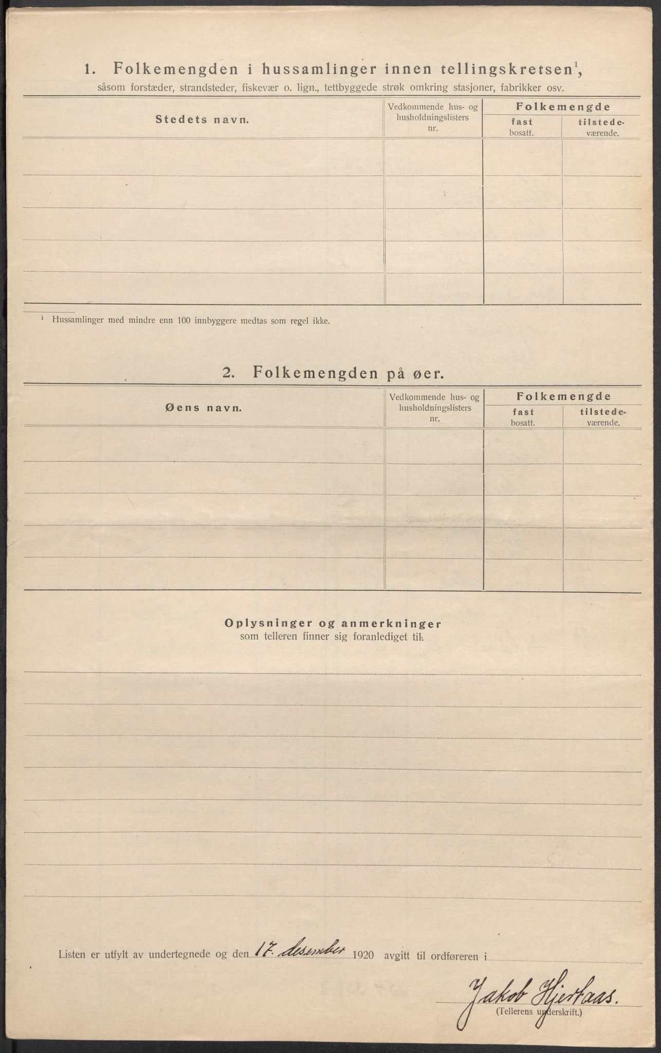 SAO, 1920 census for Eidsberg, 1920, p. 19