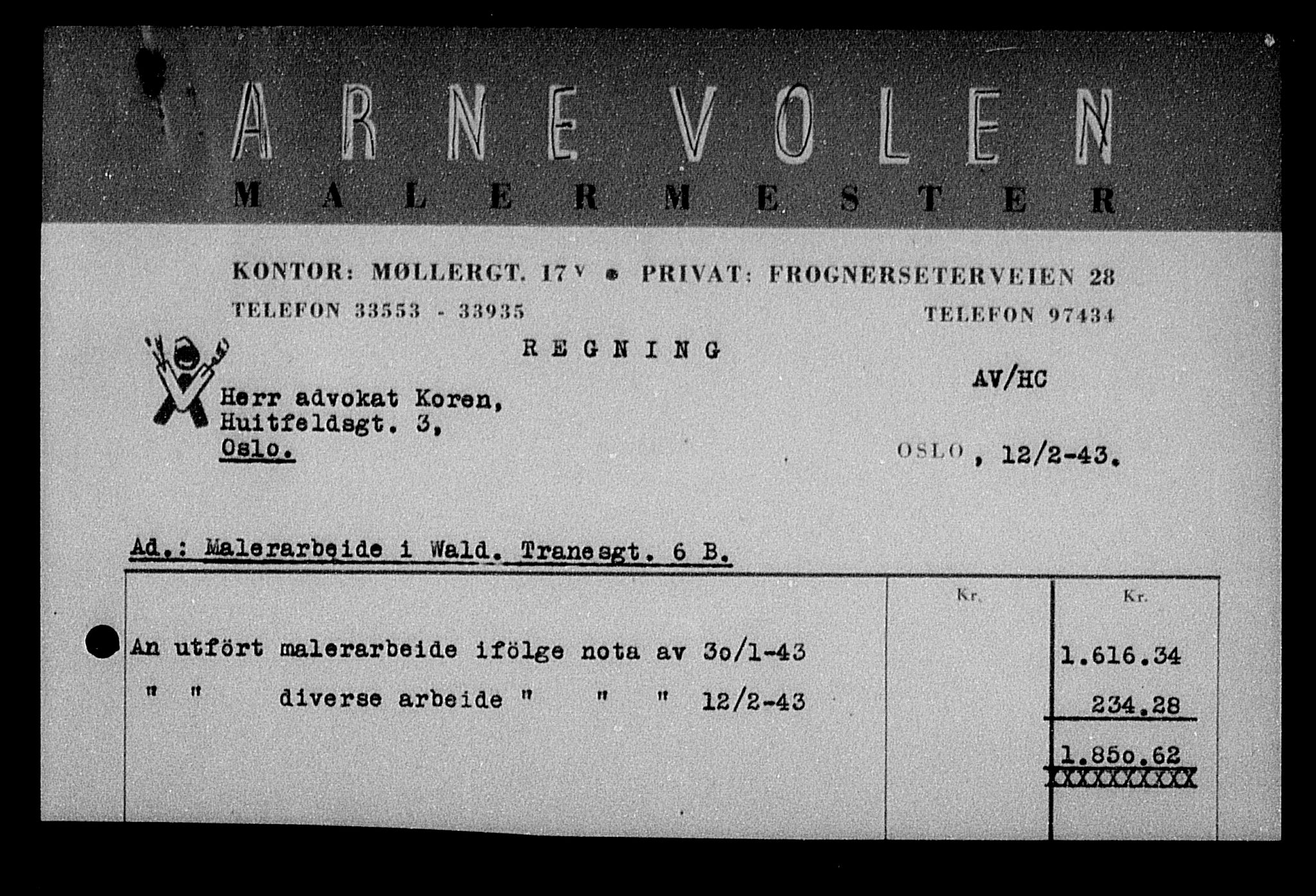 Justisdepartementet, Tilbakeføringskontoret for inndratte formuer, AV/RA-S-1564/H/Hc/Hcc/L0957: --, 1945-1947, p. 407