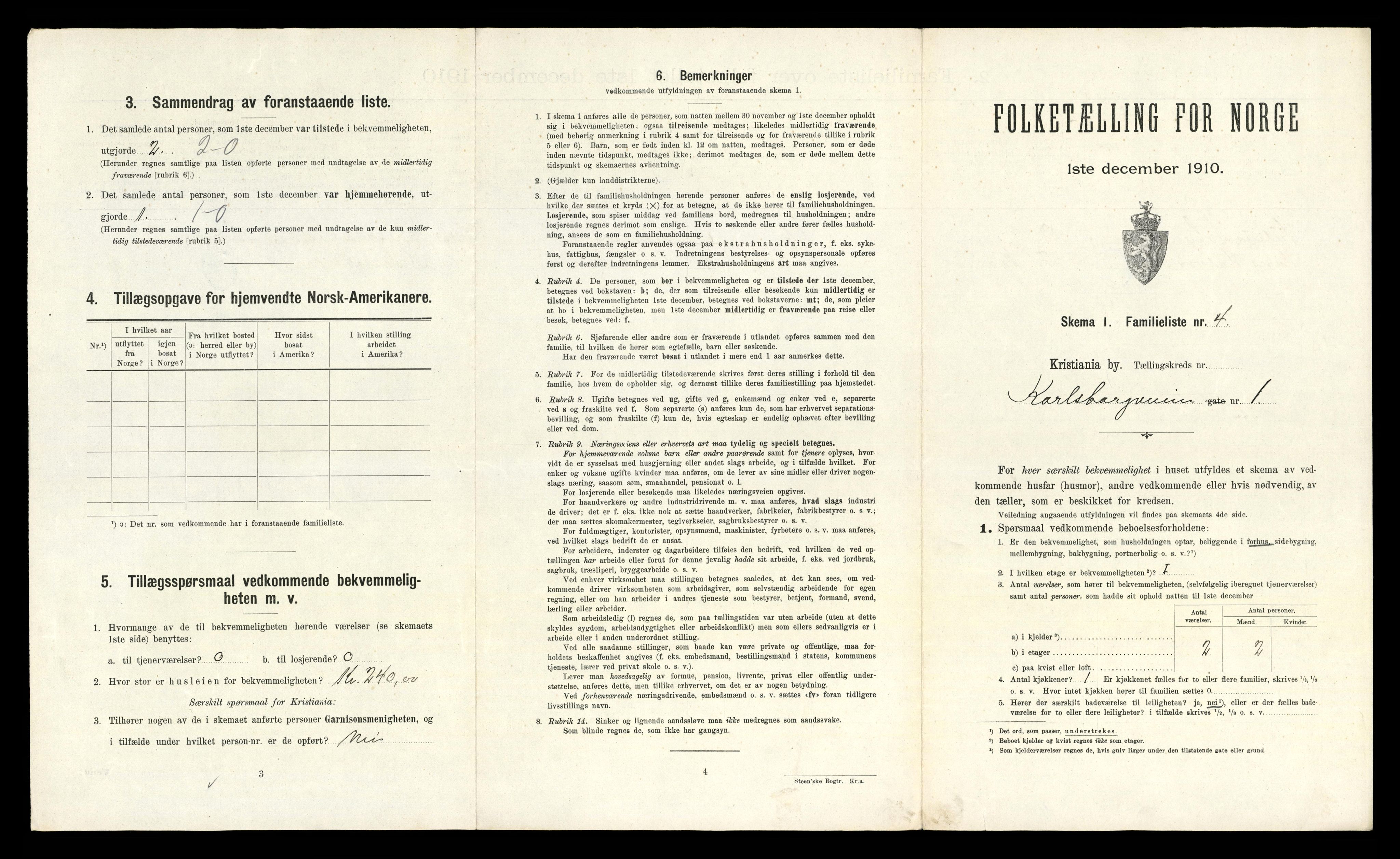 RA, 1910 census for Kristiania, 1910, p. 47735