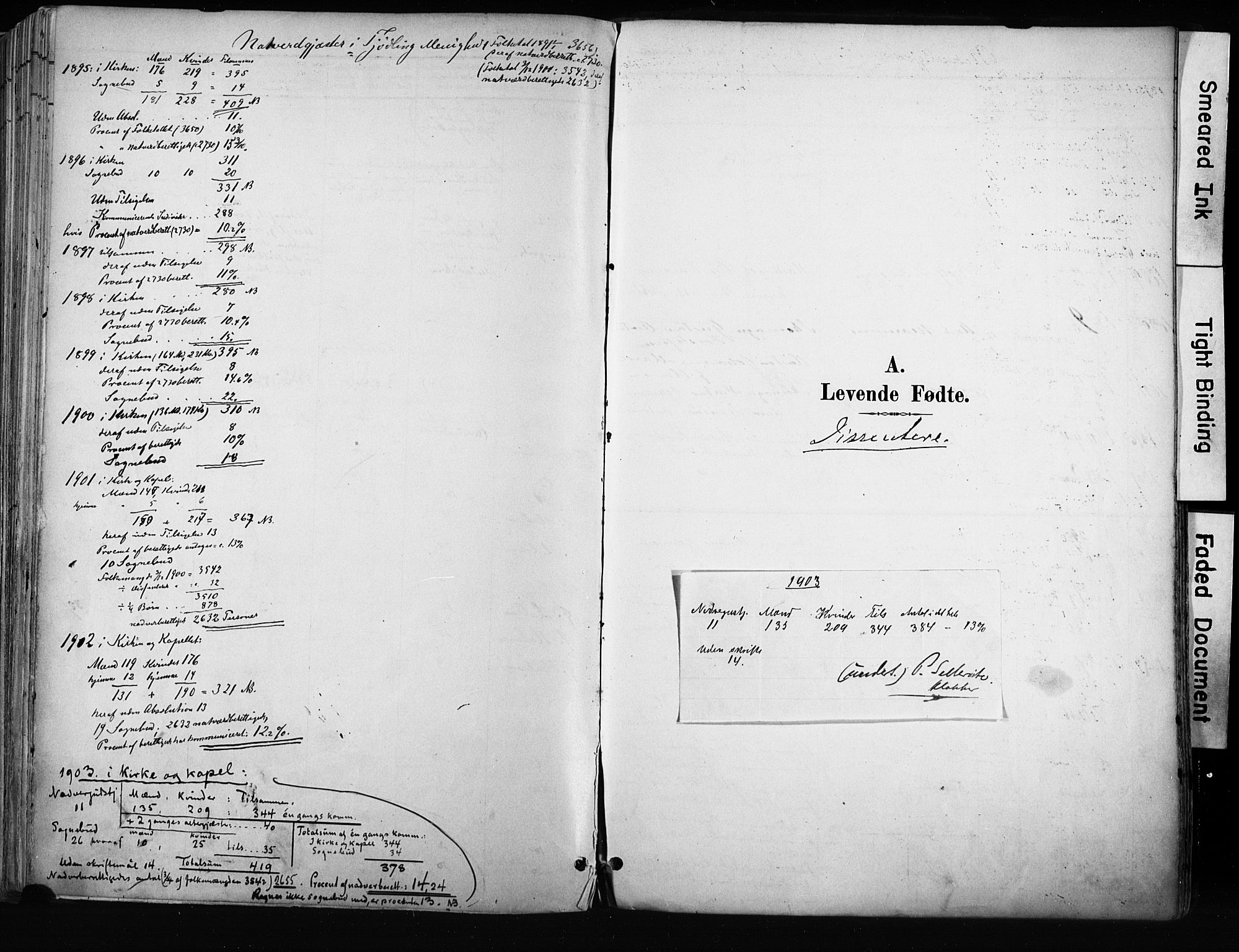 Tjølling kirkebøker, SAKO/A-60/F/Fa/L0009: Parish register (official) no. 9, 1887-1905