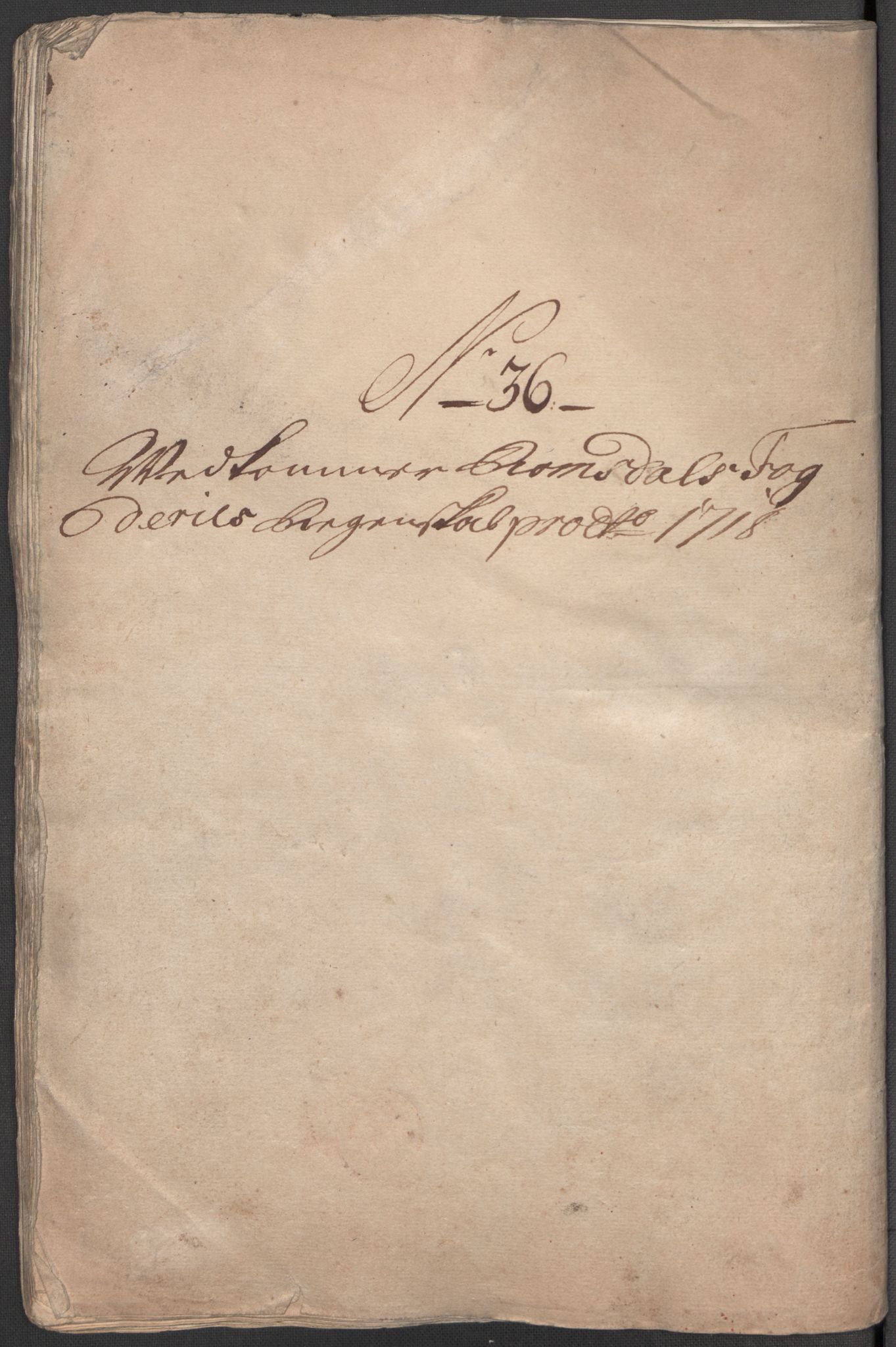 Rentekammeret inntil 1814, Reviderte regnskaper, Fogderegnskap, AV/RA-EA-4092/R55/L3665: Fogderegnskap Romsdal, 1718, p. 233