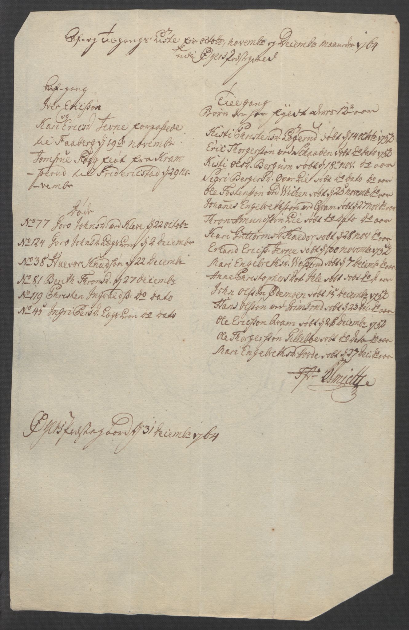 Rentekammeret inntil 1814, Reviderte regnskaper, Fogderegnskap, RA/EA-4092/R17/L1266: Ekstraskatten Gudbrandsdal, 1762-1766, p. 371