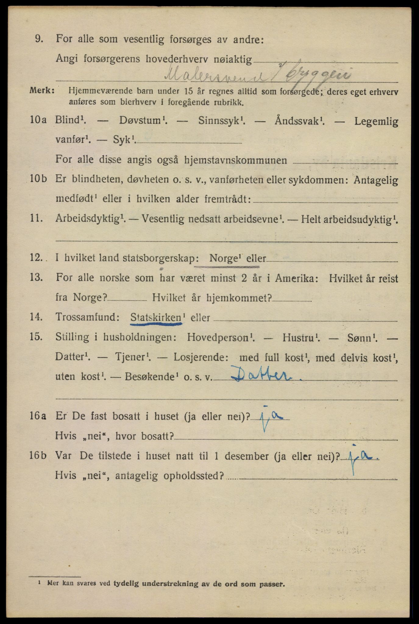 SAO, 1920 census for Kristiania, 1920, p. 392180